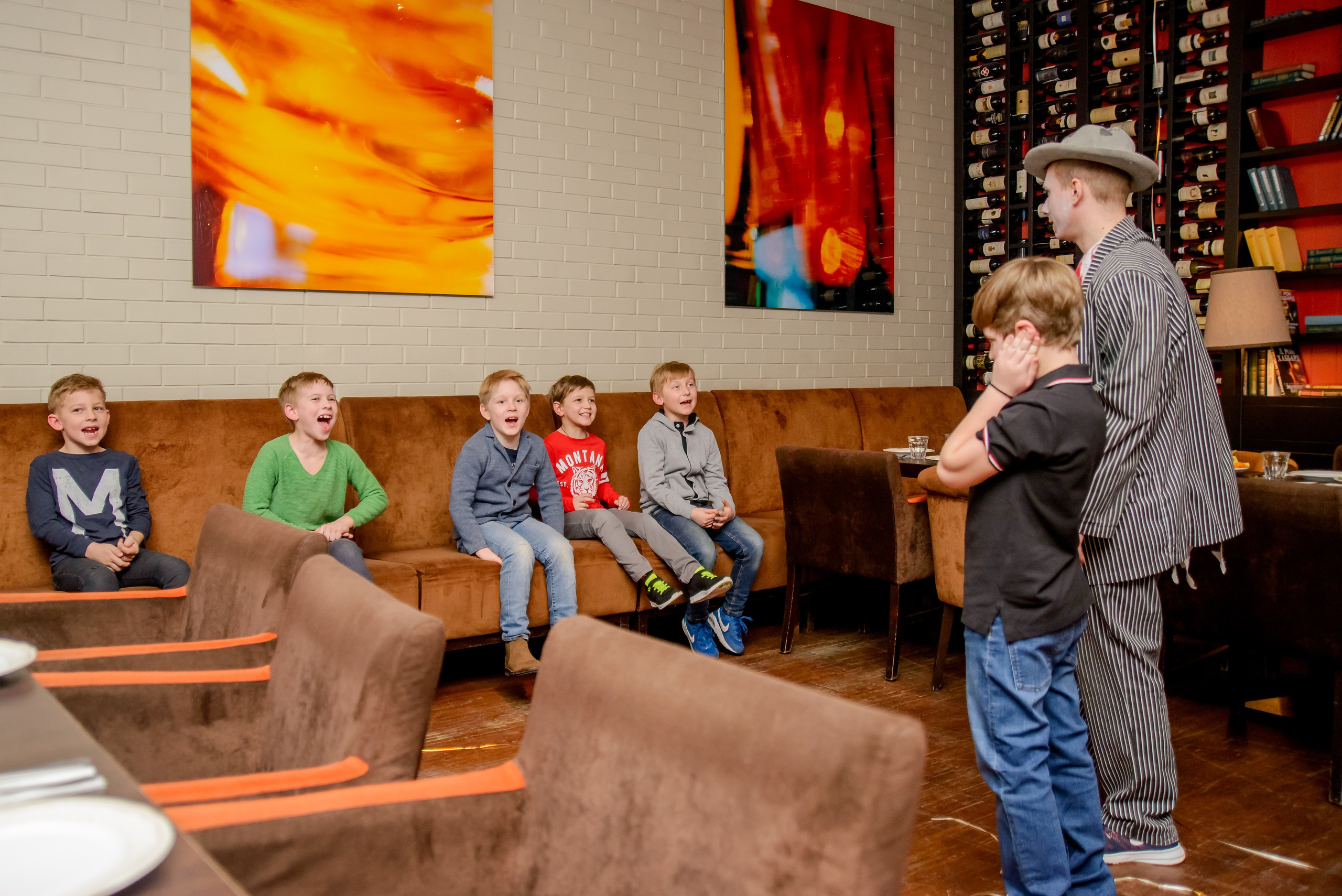 Детский день рождения в ресторане