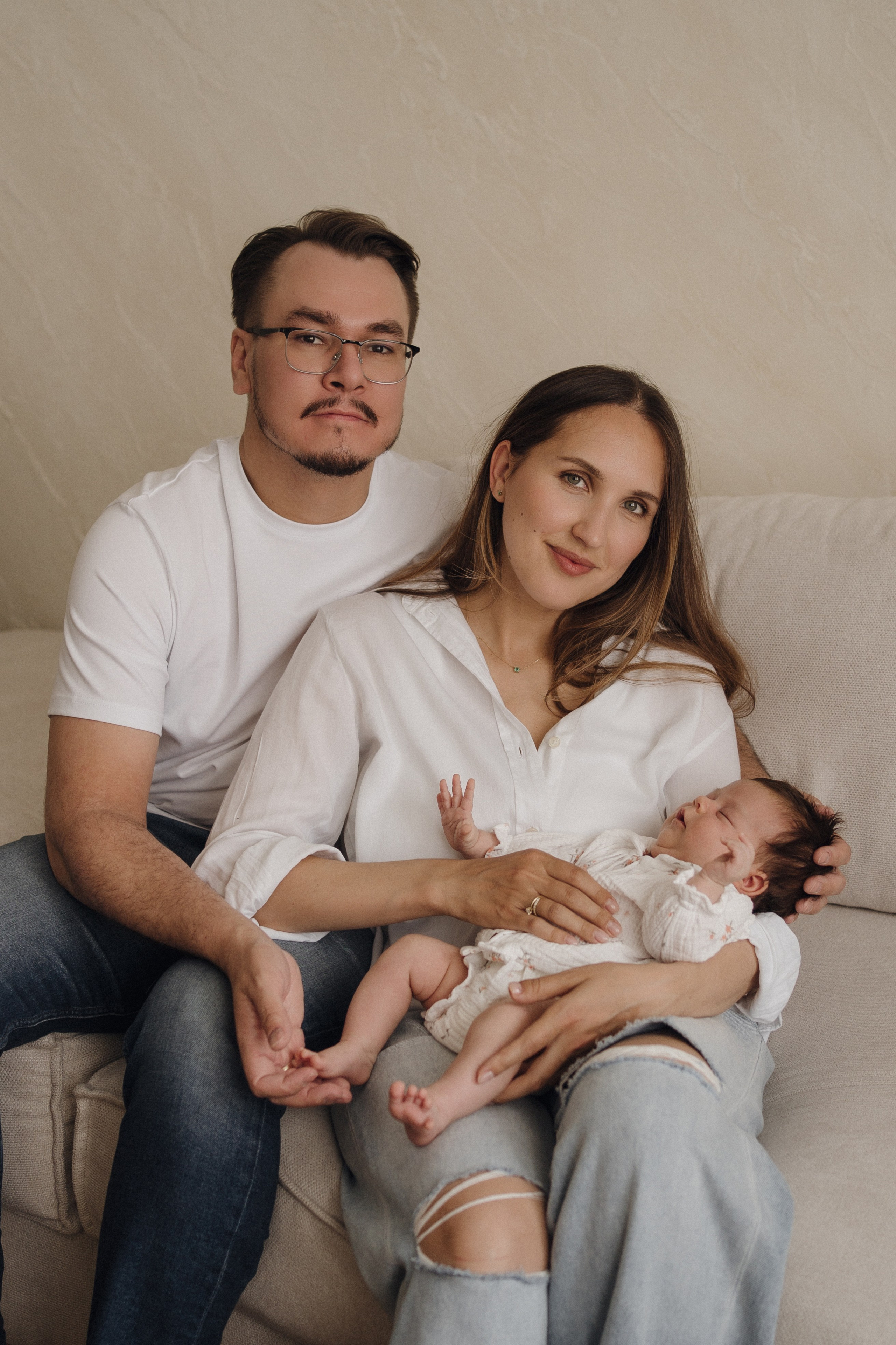 Домашняя фотосессия Эммы (1 месяц). Свадебный фотограф в Краснодаре и Сочи Винидиктова Екатерина