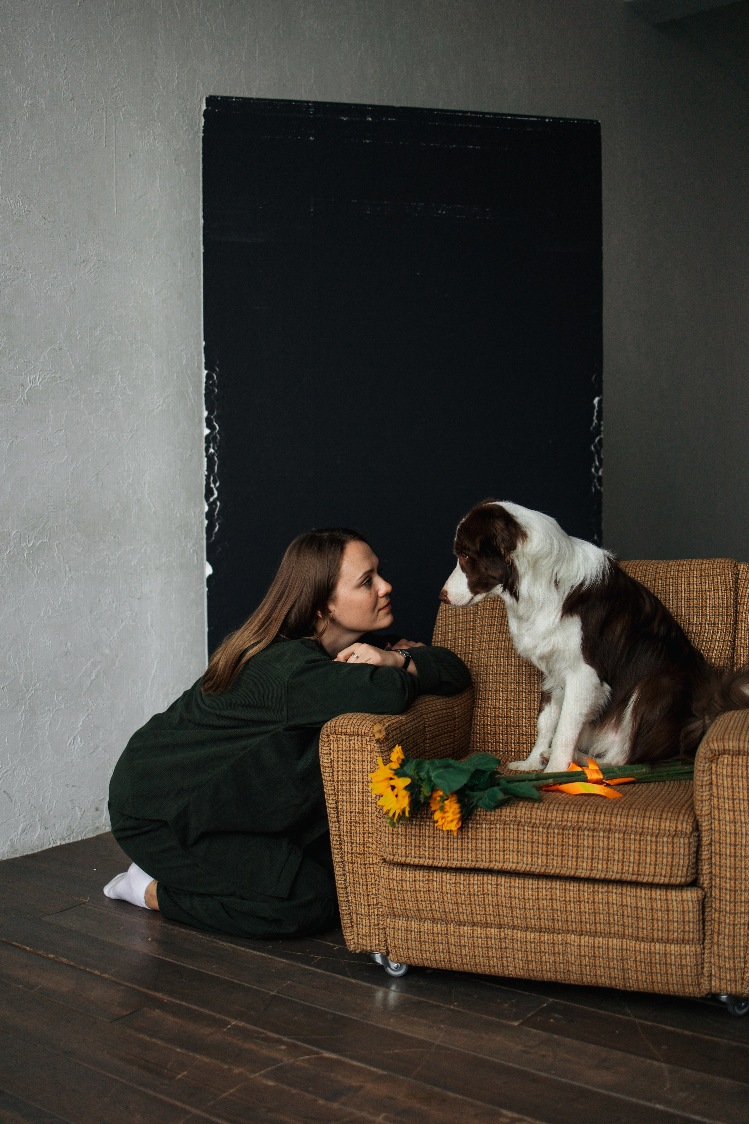 Настя и Симба. Фотограф — Анималист | Санкт-Петербург