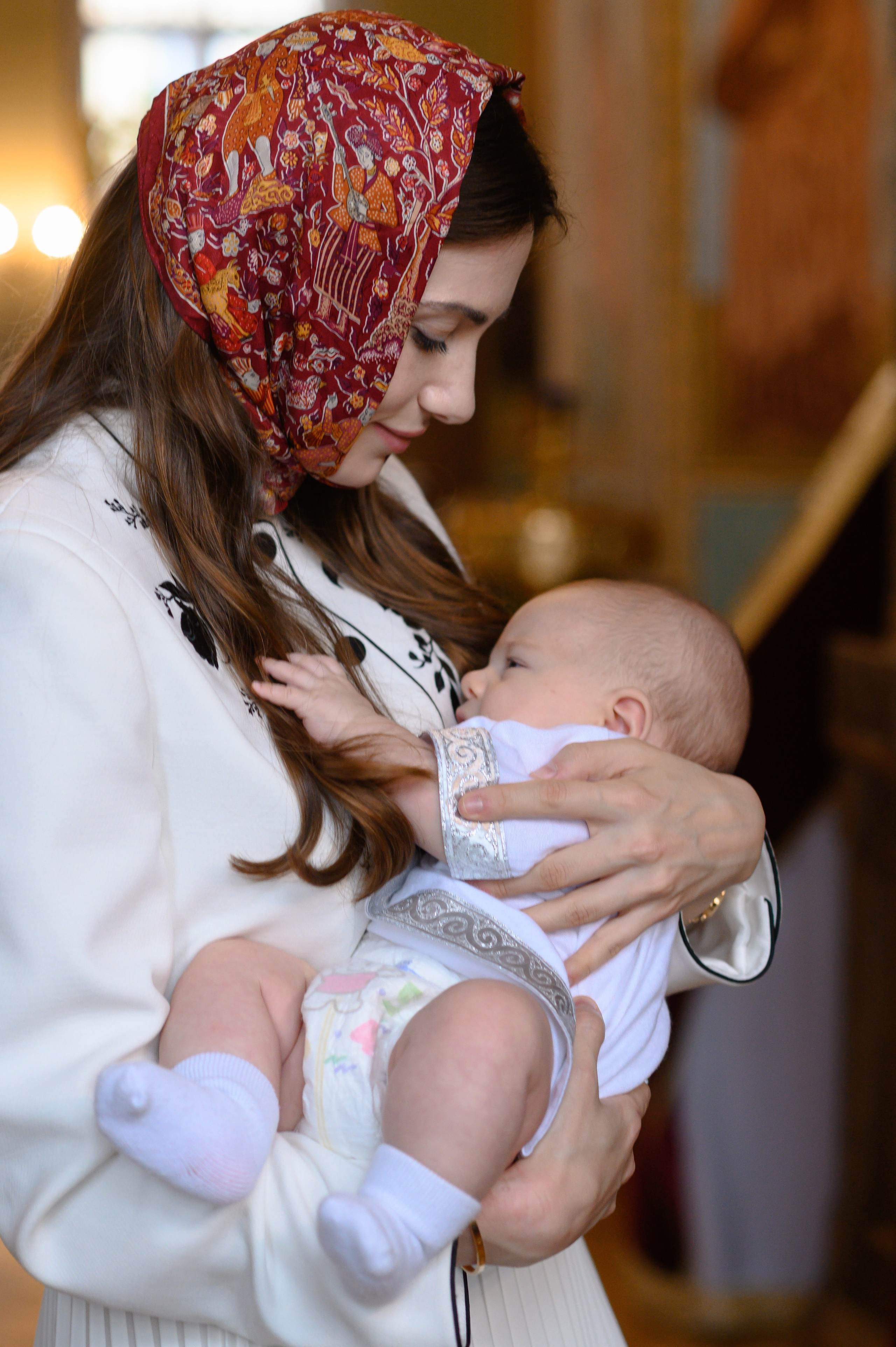 Крещение в Грузинском храме (СПб). Семейный и свадебный фотограф в Санкт-Петербурге Серафима Смирнова