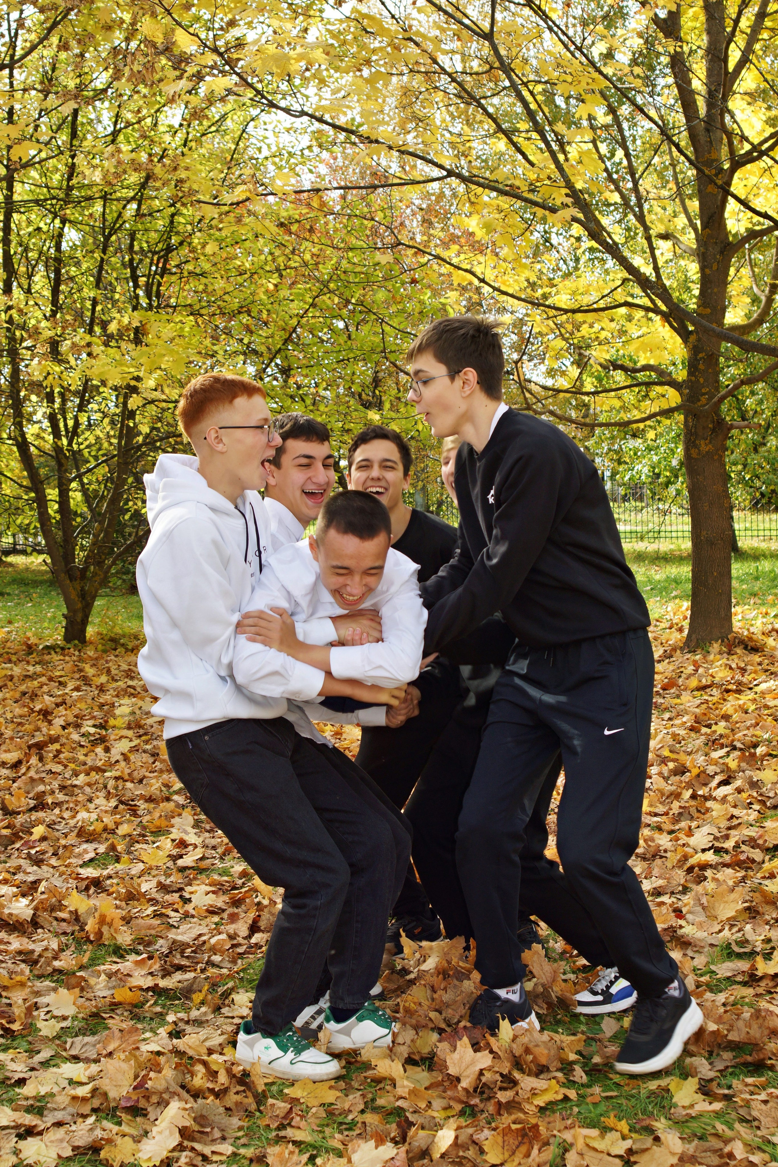 Осенняя фотосессия в школе г. Йошкар-Ола