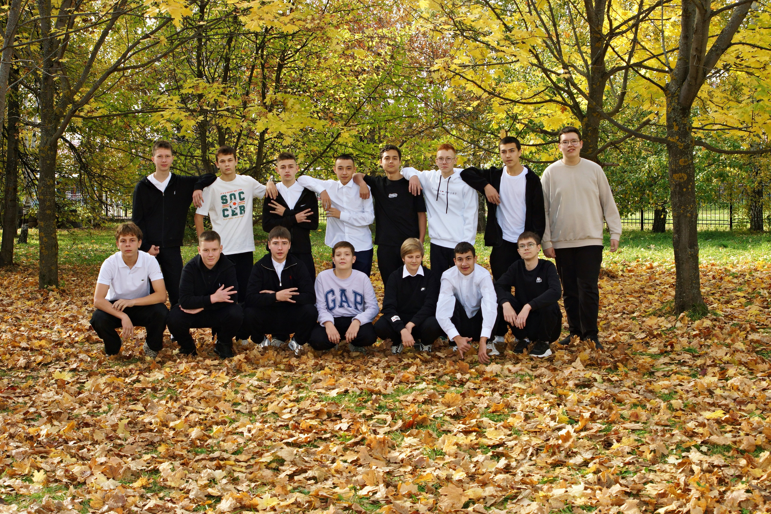 Осенняя фотосессия в школе г. Йошкар-Ола