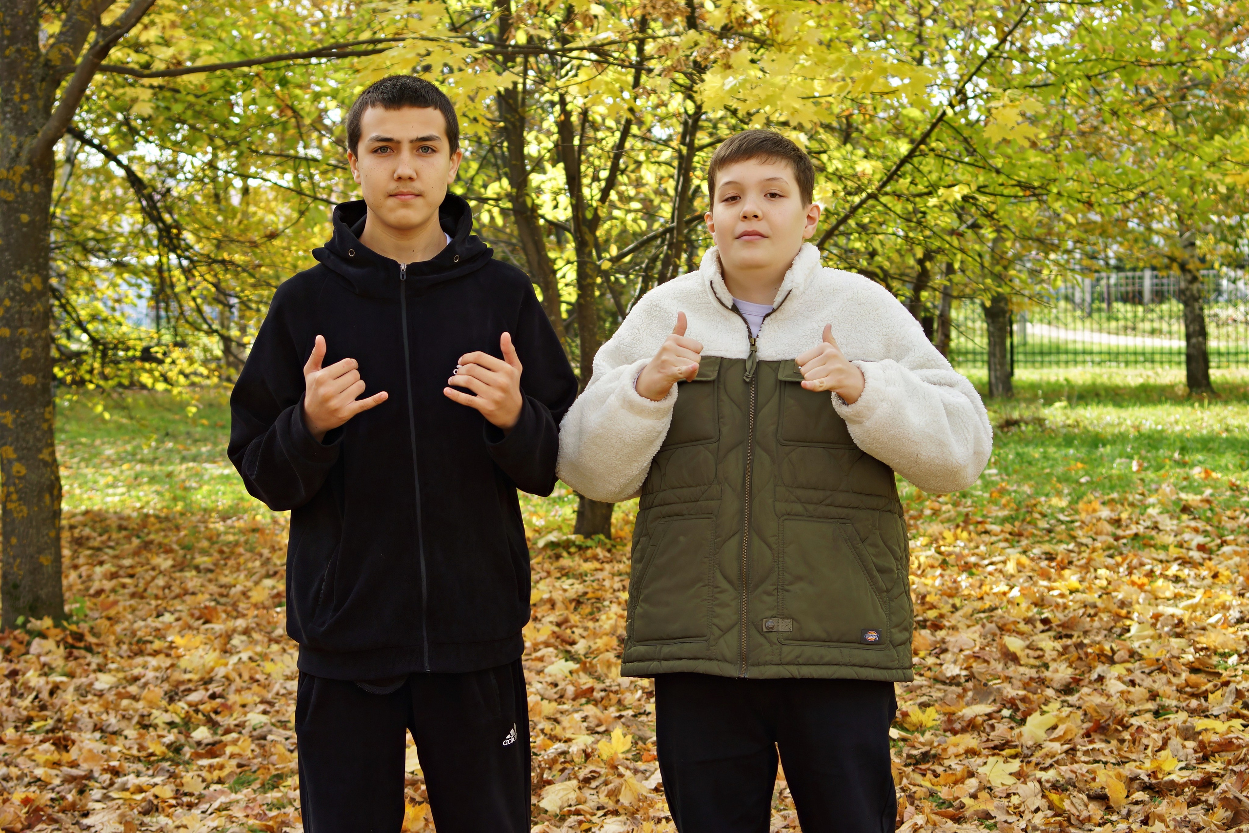 Осенняя фотосессия в школе г. Йошкар-Ола