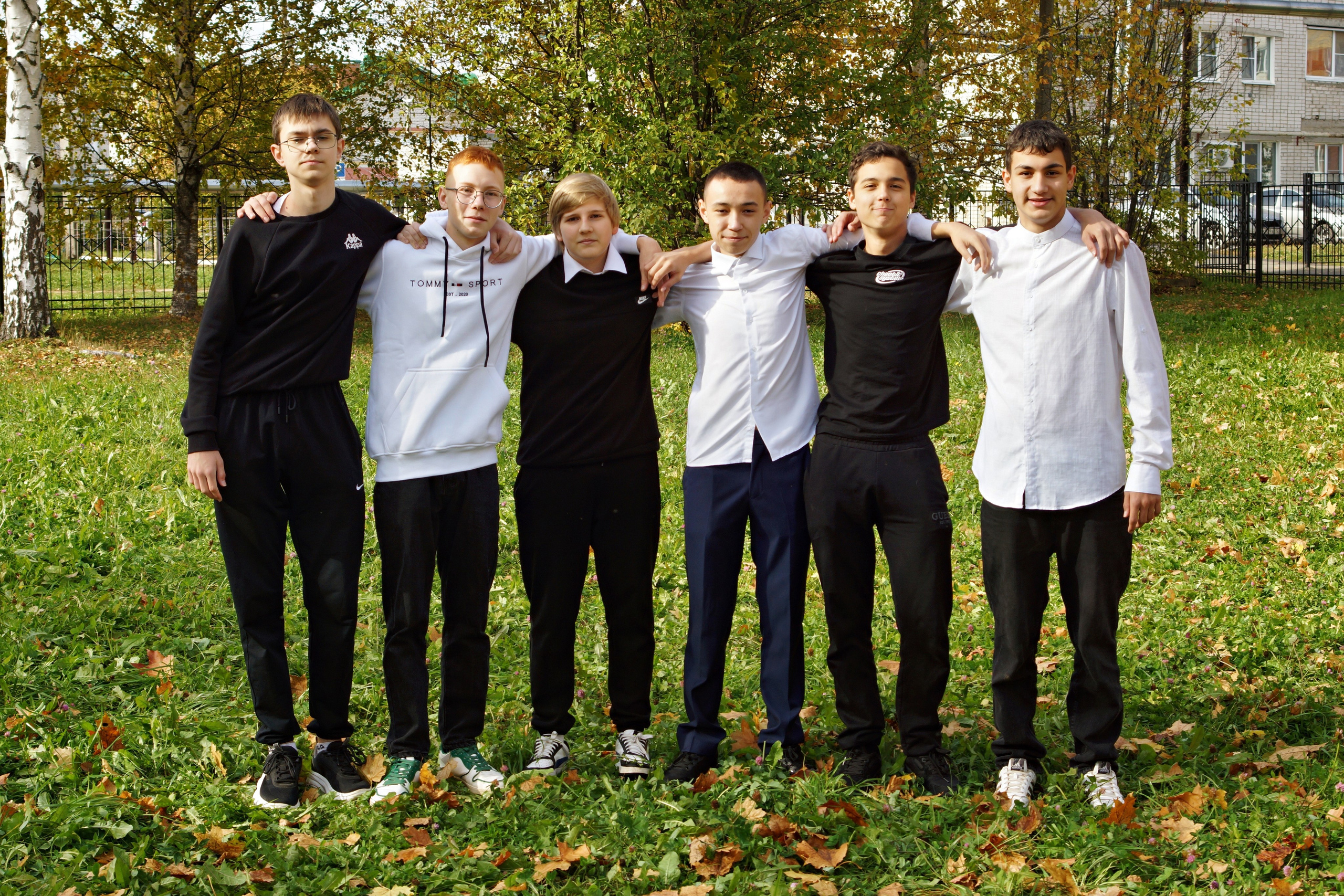 Осенняя фотосессия в школе г. Йошкар-Ола