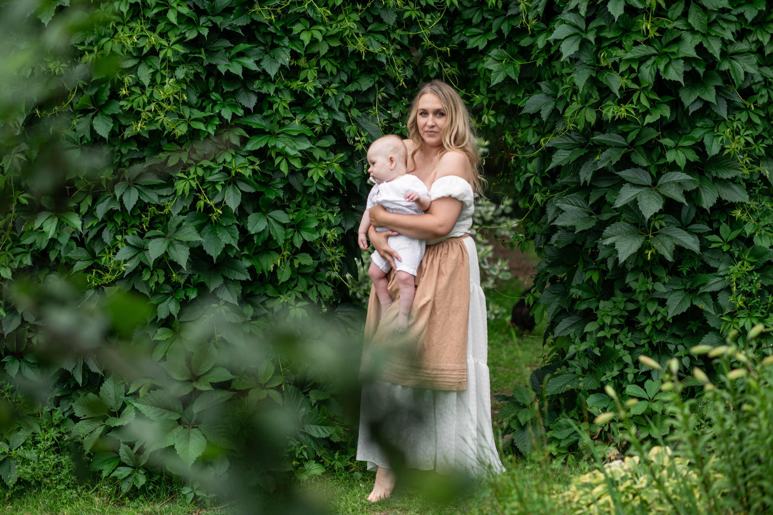 В САДУ. Семейный фотограф Екатеринбург Лора Мур