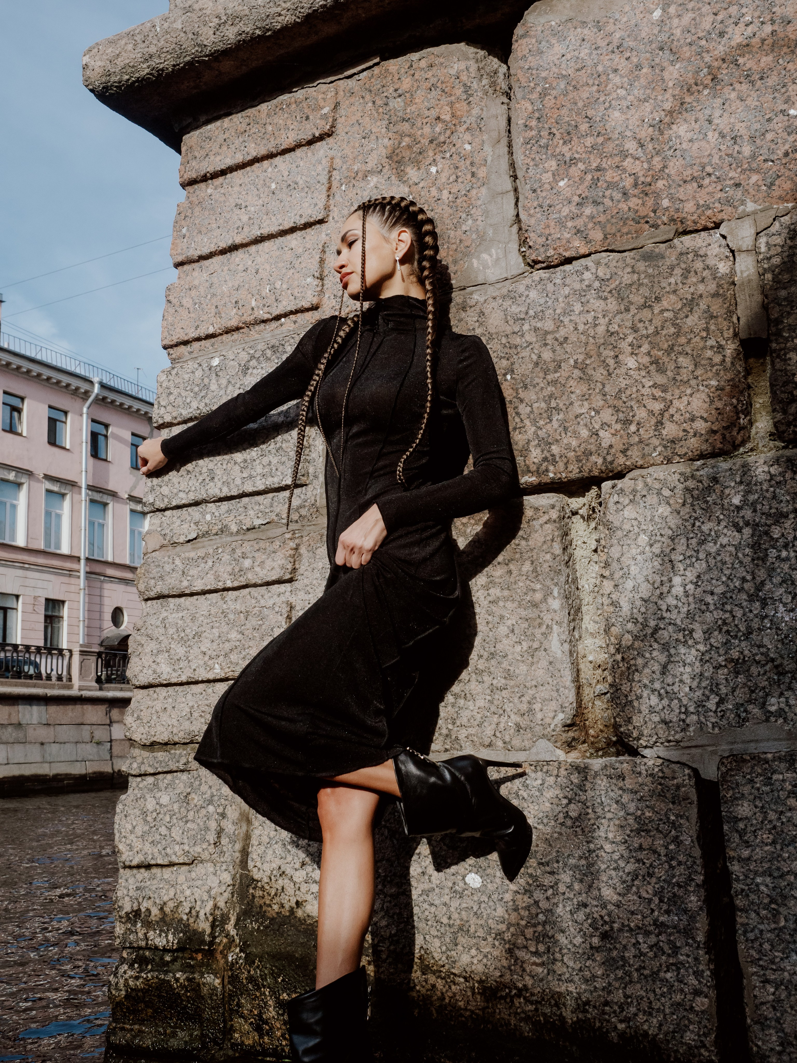 Фотосессия на набережной Питера