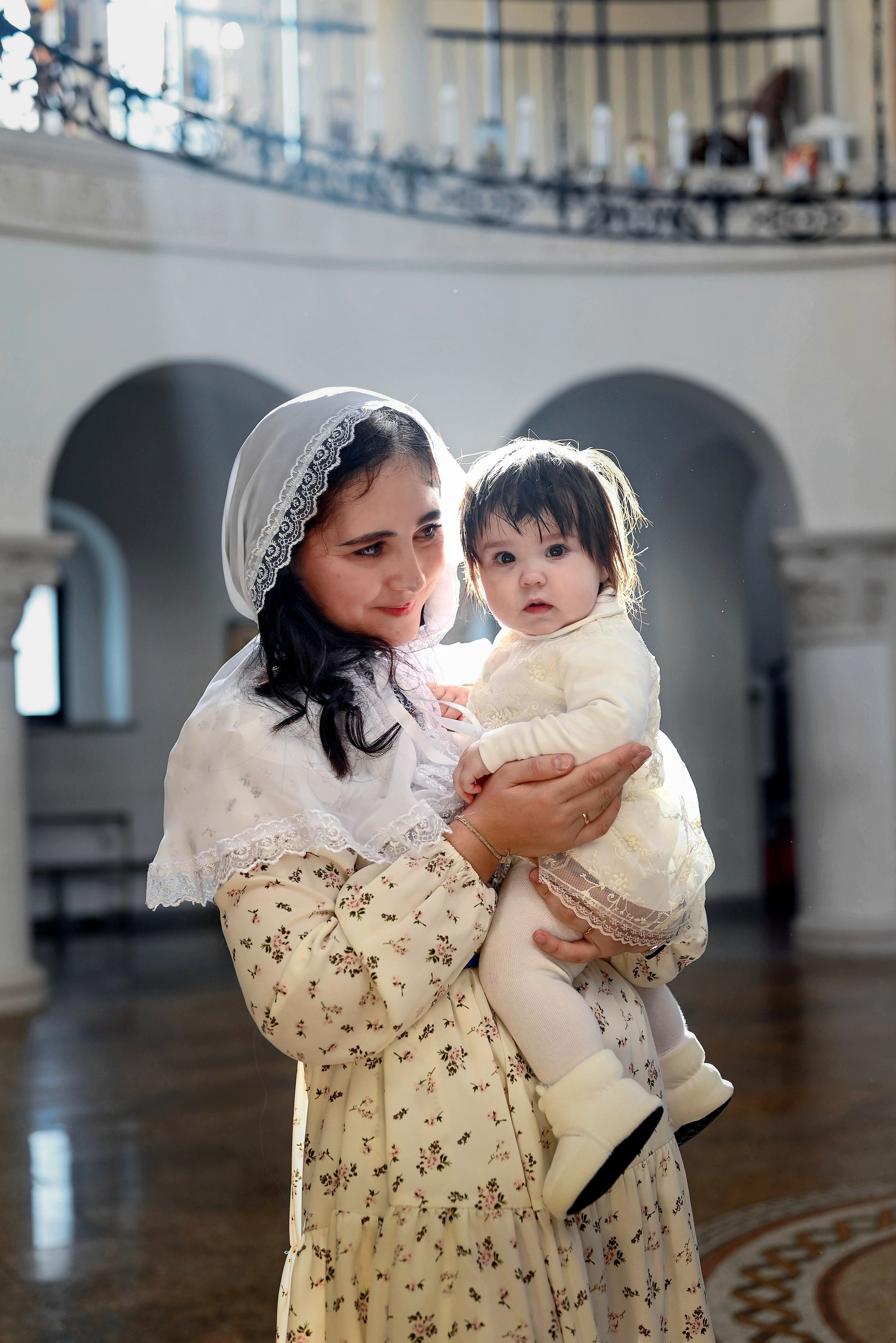 Крещение Вероники. Семейный и детский фотограф Москва