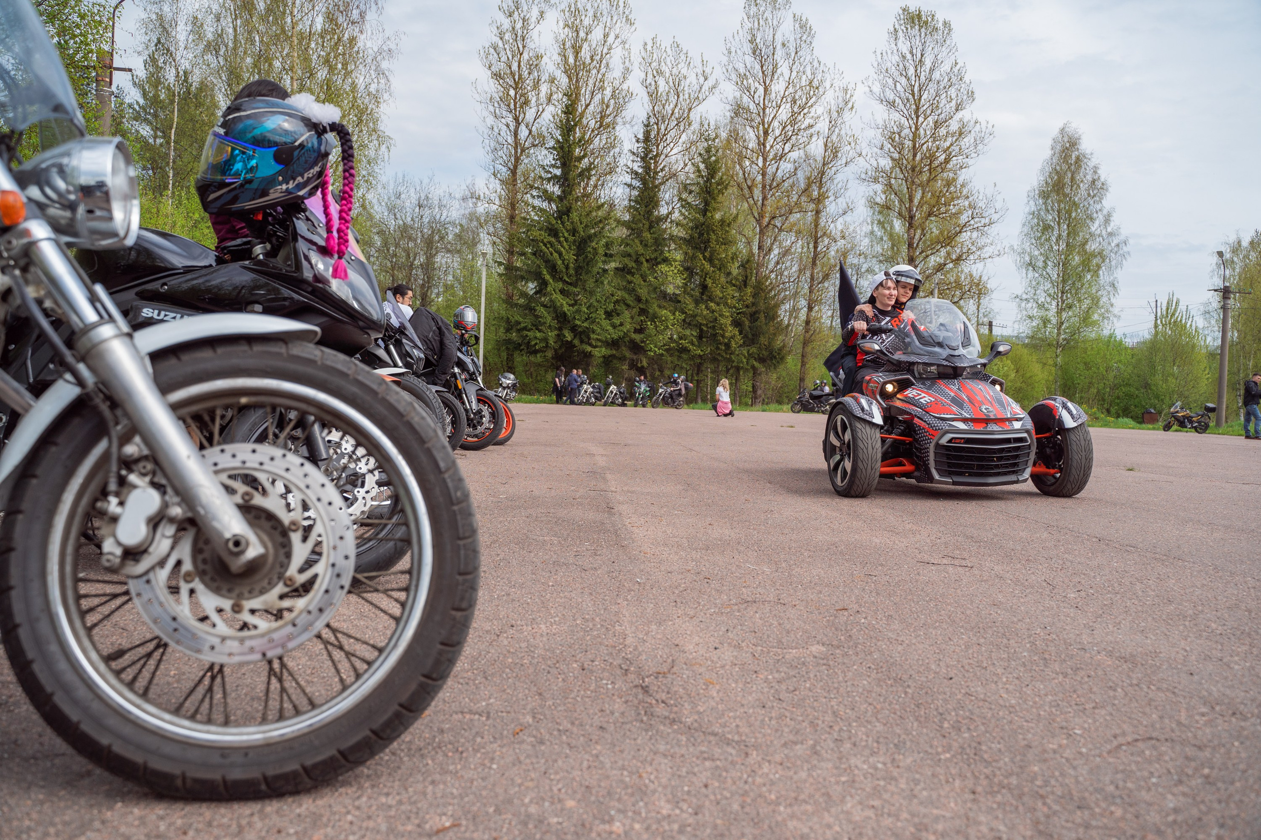 Мотоциклы —репортажная фотосъемка в Санкт-Петербурге. Свадебный, семейный, портретный, репортажный фотограф в Санкт-Петербурге