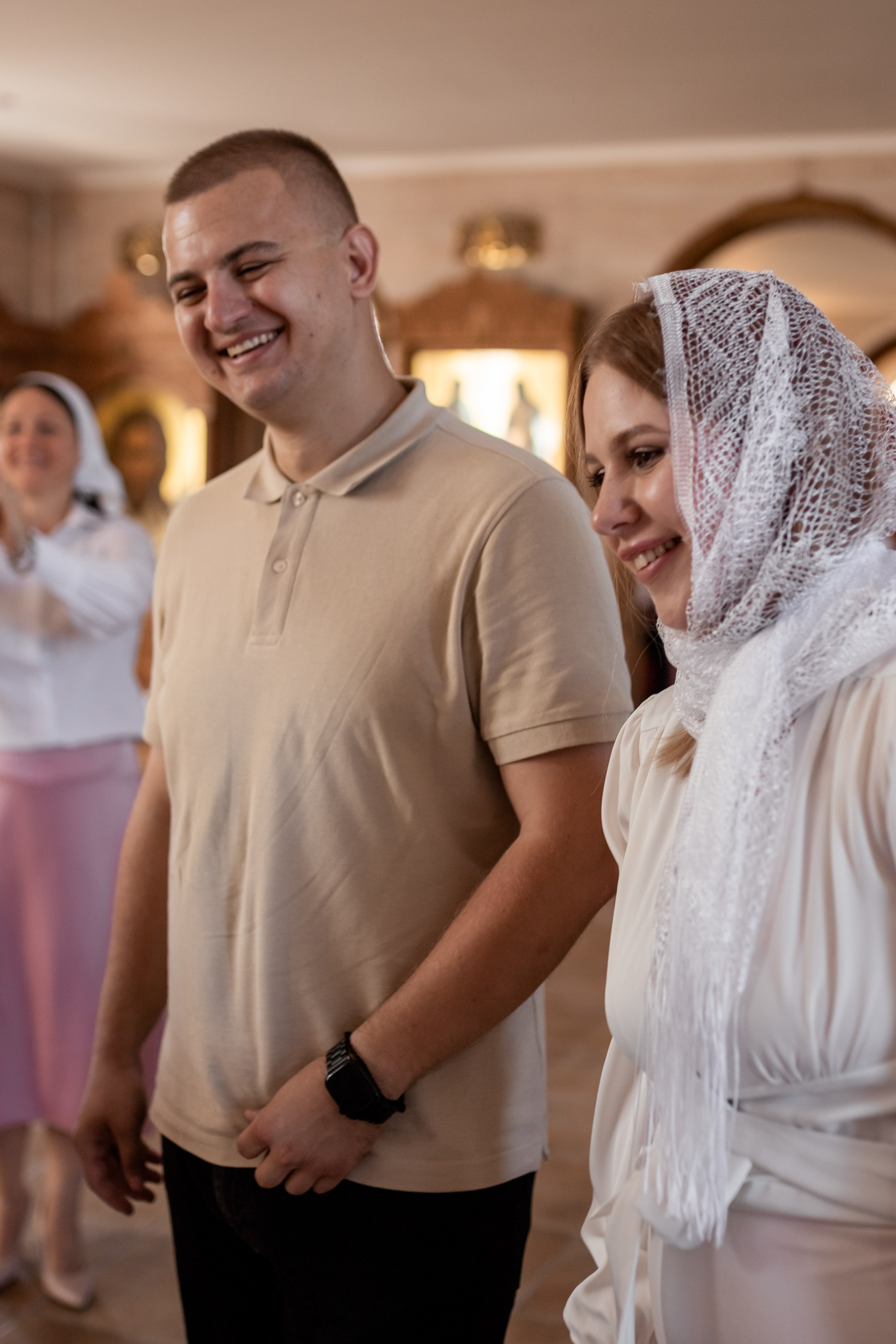 Крещение в Церкви Ватопедской иконы Божией Матери Отрада и Утешение. Олеся Семейская свадебный и семейный фотограф в Ростове-на-Дону