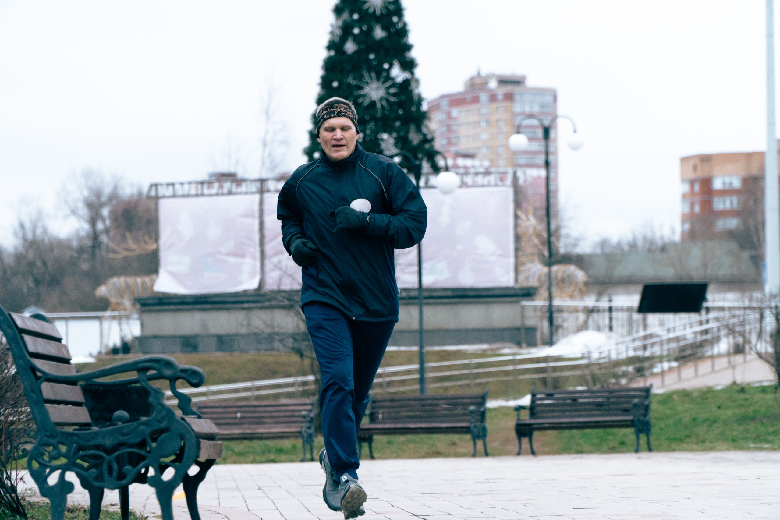 5 вёрст Наташинский 18 января 2025. Роман Капилюшов. Бег. Фото. Видео. г. Люберцы