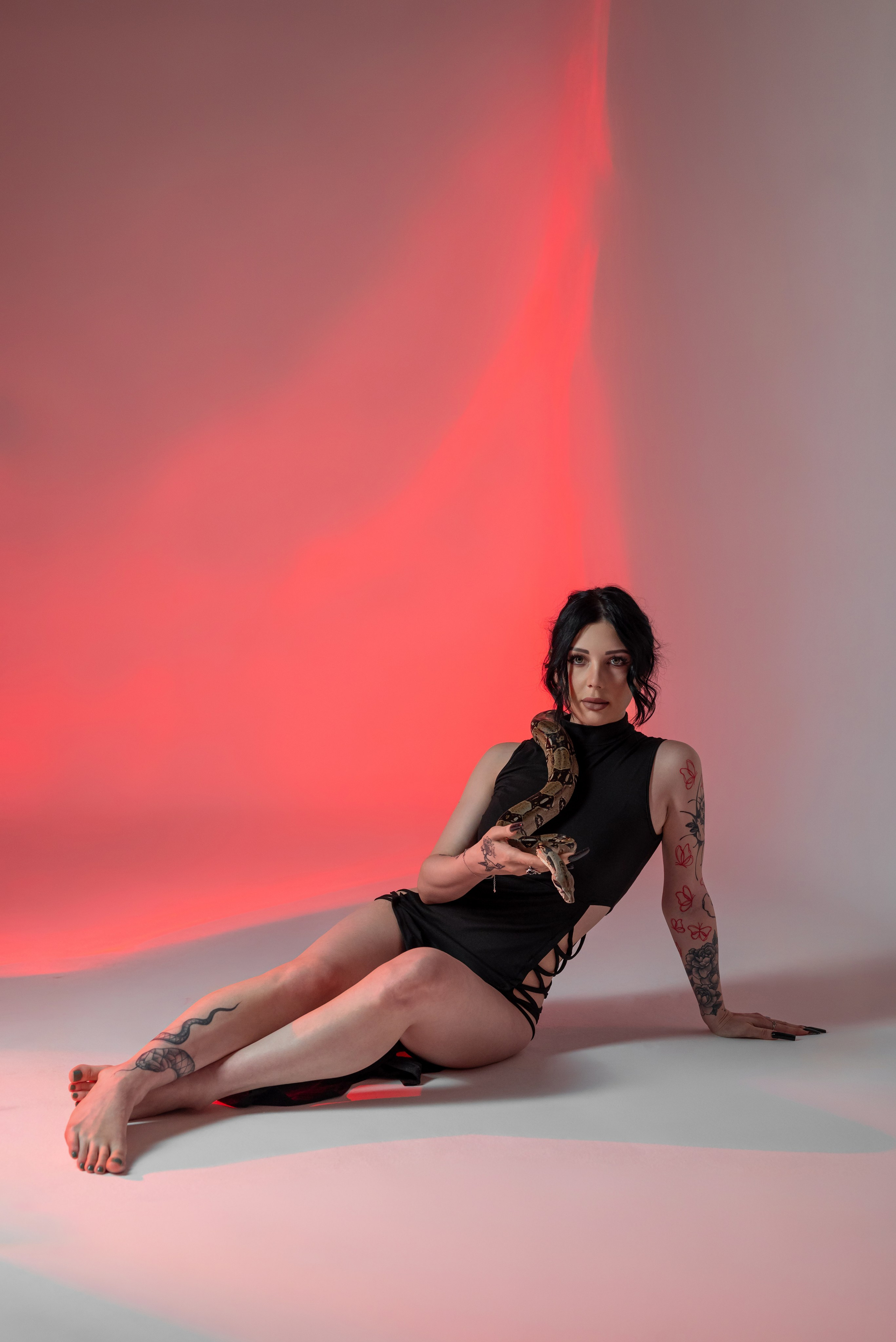 Фотопроект со змеёй 2025 г. Фотограф в городе Салават