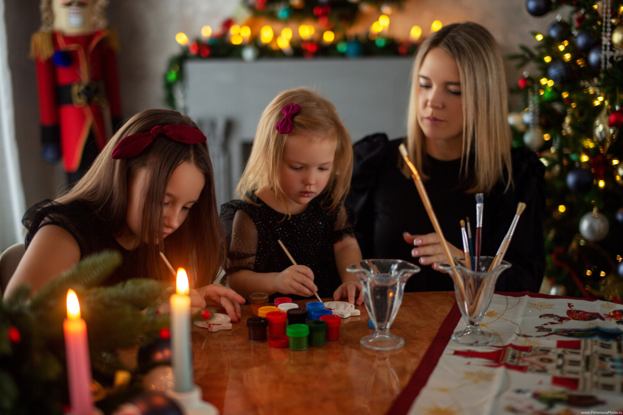 Новогодняя сказка Вари и Маруси, 2024. Семейный и детский фотограф в Петрозаводске