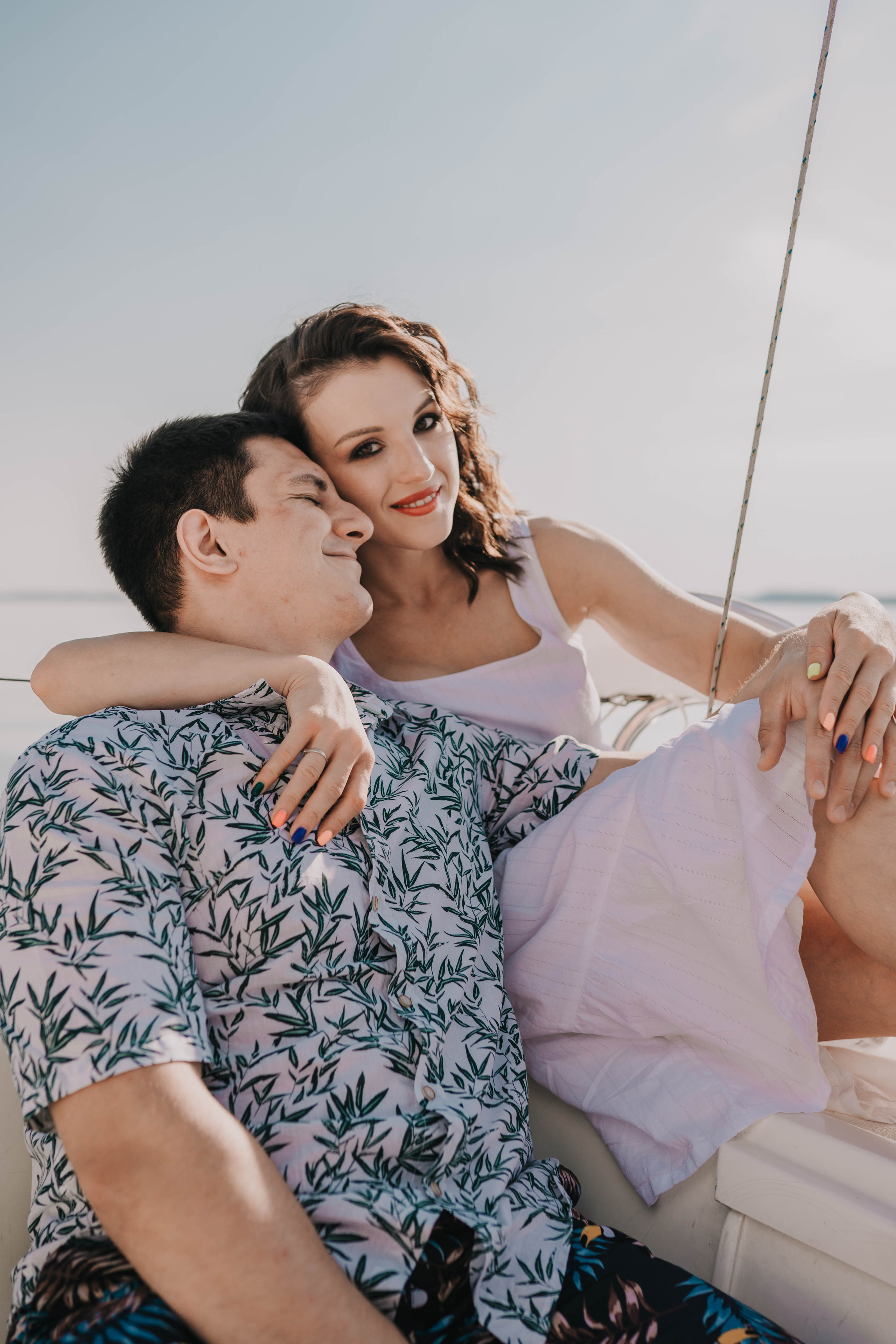 Фотосессия на яхте Снежанны и Алексея. Ульяна Ремезова | Фотограф | Челябинск