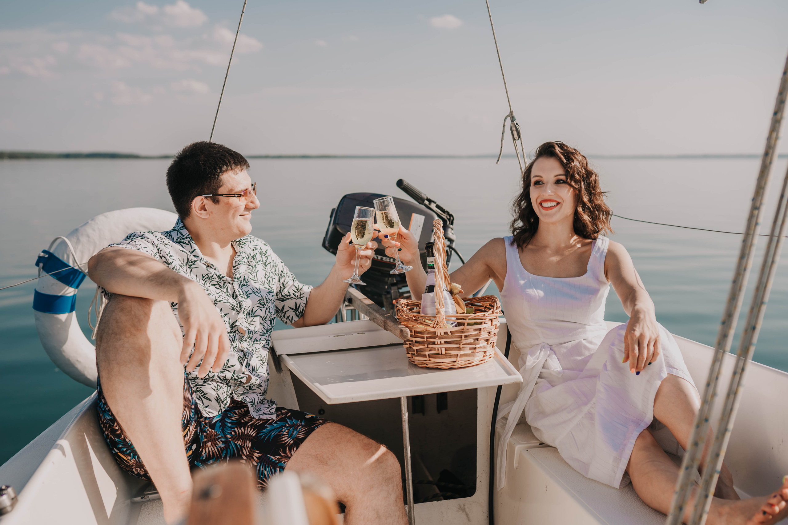 Фотосессия на яхте Снежанны и Алексея. Ульяна Ремезова | Фотограф | Челябинск
