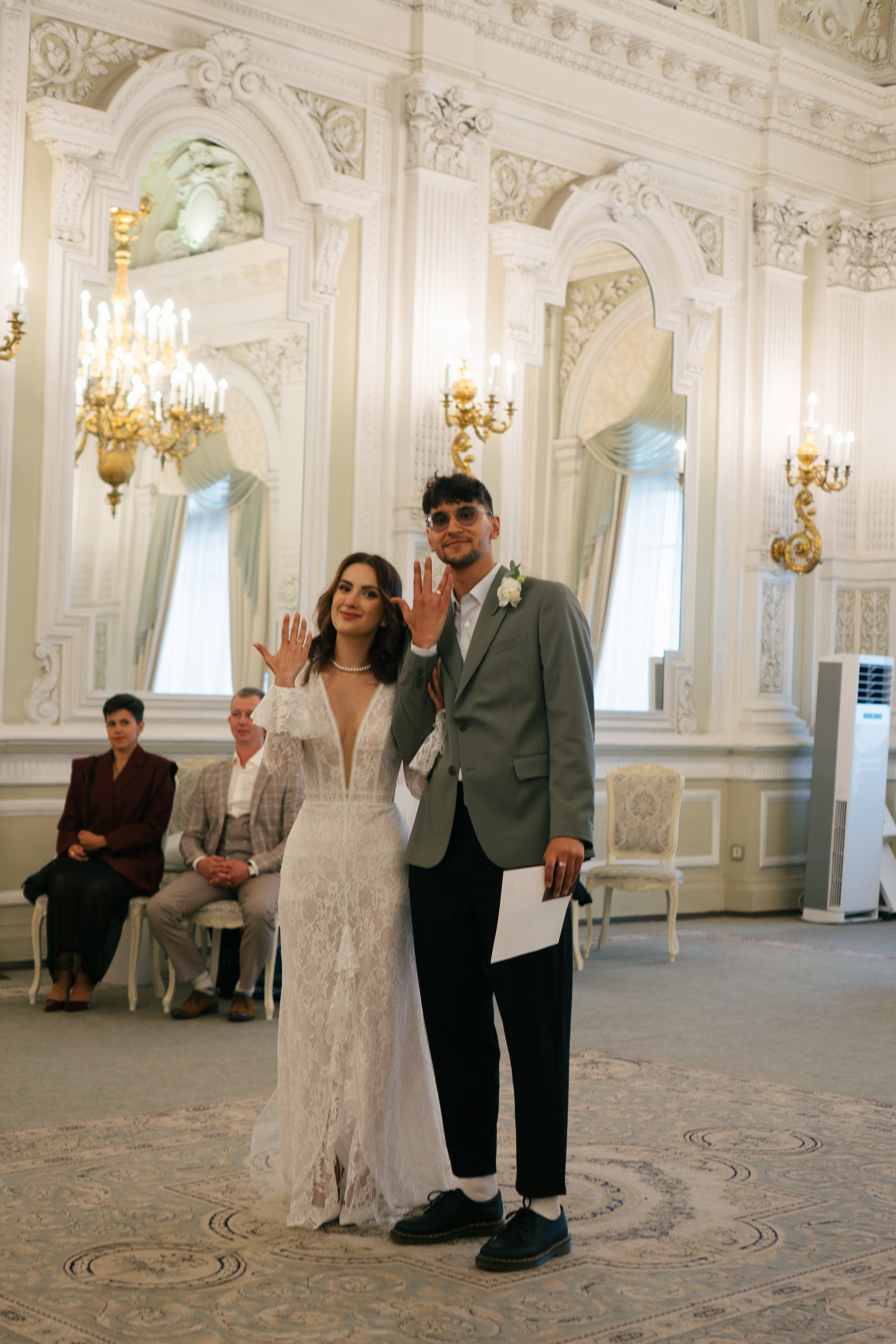 СВАДЕБНАЯ СЬЕМКА В ПЕРВОМ ДВОРЦЕ БРАКОСОЧЕТАНИЯ. Профессиональный фотограф, Санкт-Петербург — Виктория Богомолова