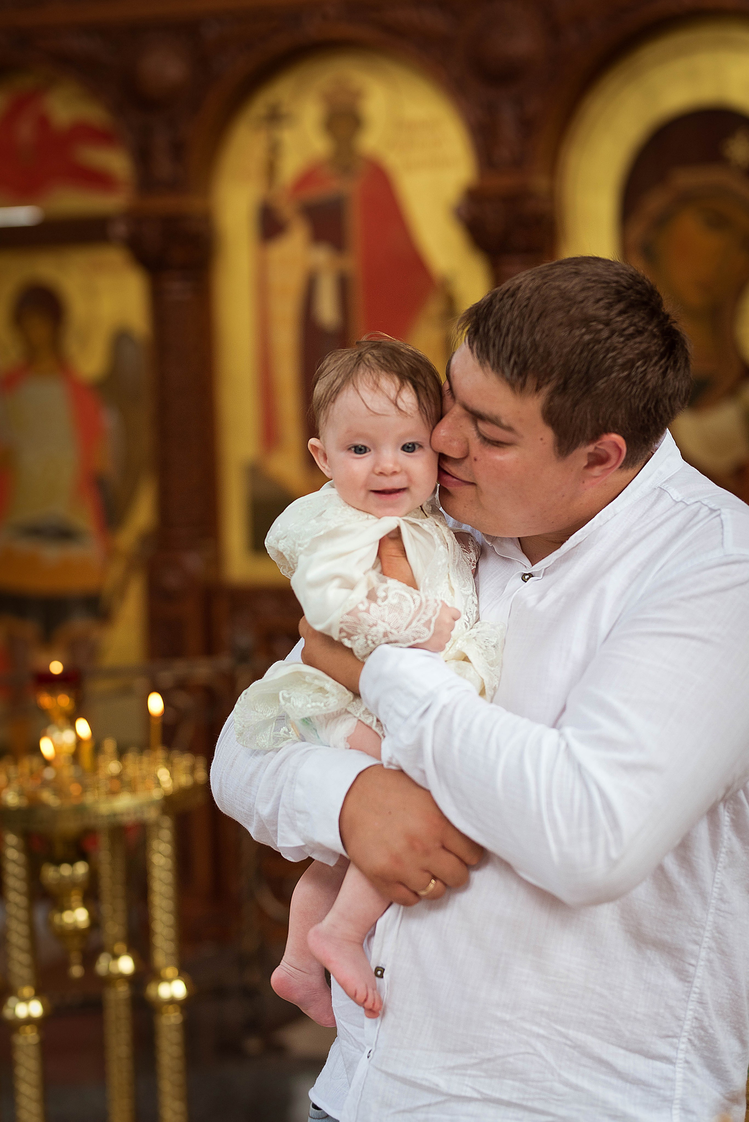 Крещение Варвары. Свадебный и семейный фотограф Яна Стражева. Волгоград, Москва