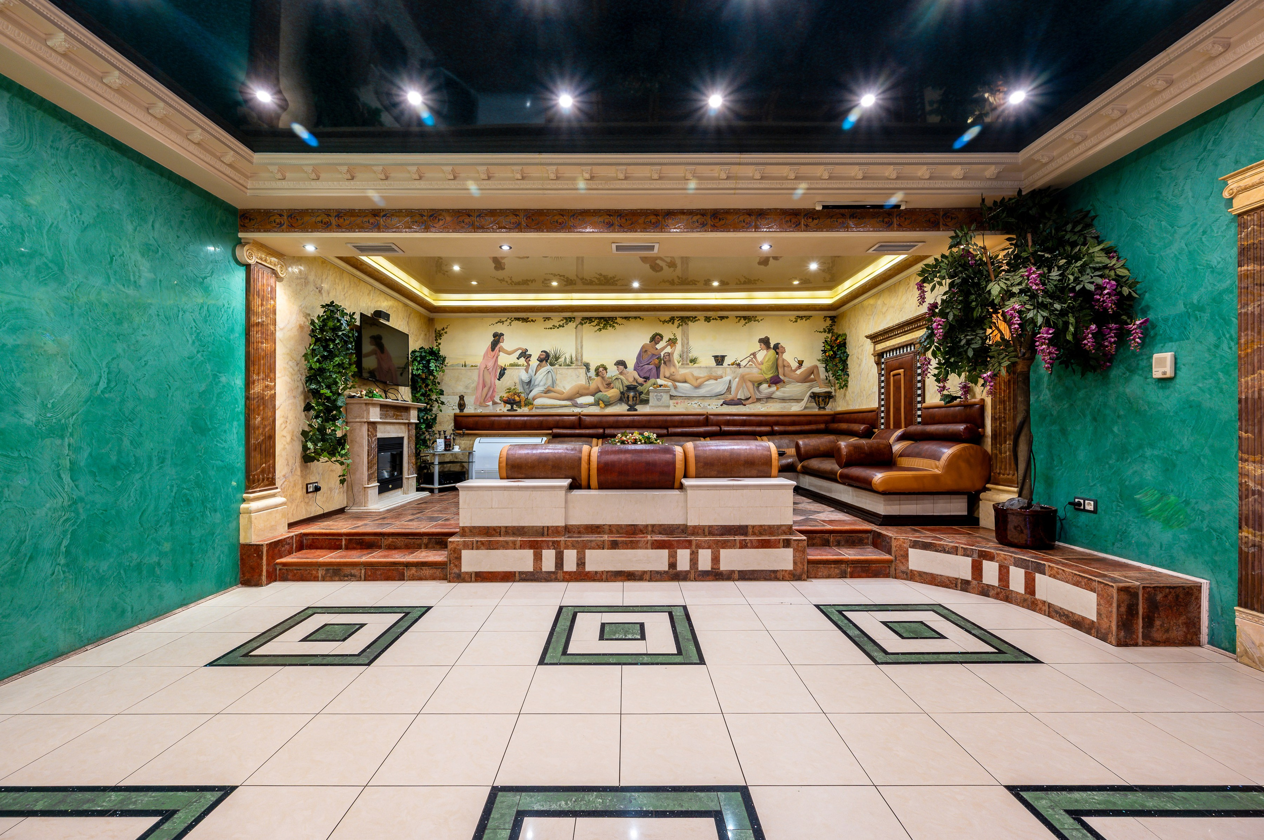 Банный комплекс Otium. Интерьерный фотограф. Фото- видеосъемка недвижимости Санкт-Петербург