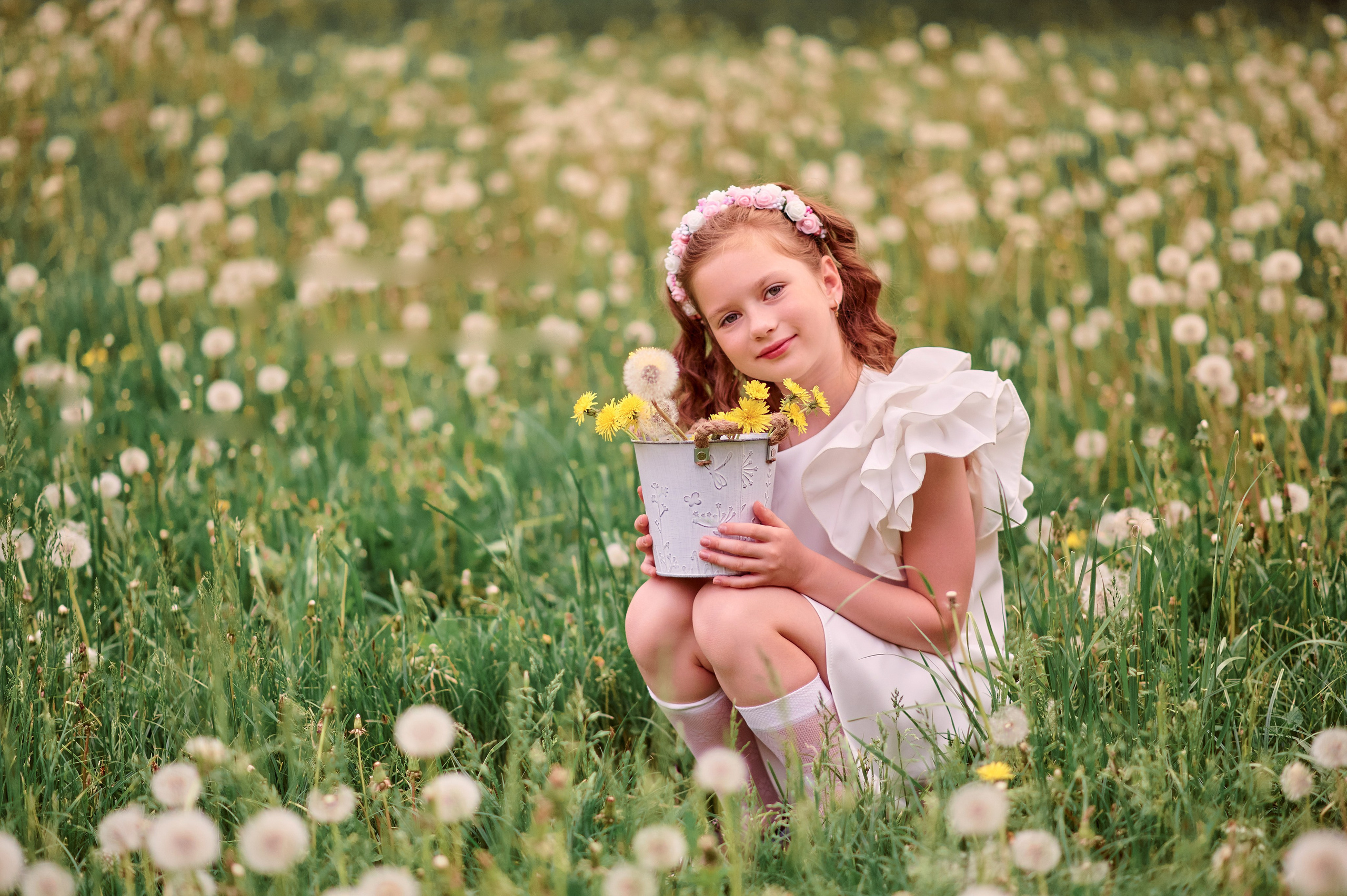 Одуванчики. Семейный и детский фотограф в г. Ногинске Ангелина Хасанова