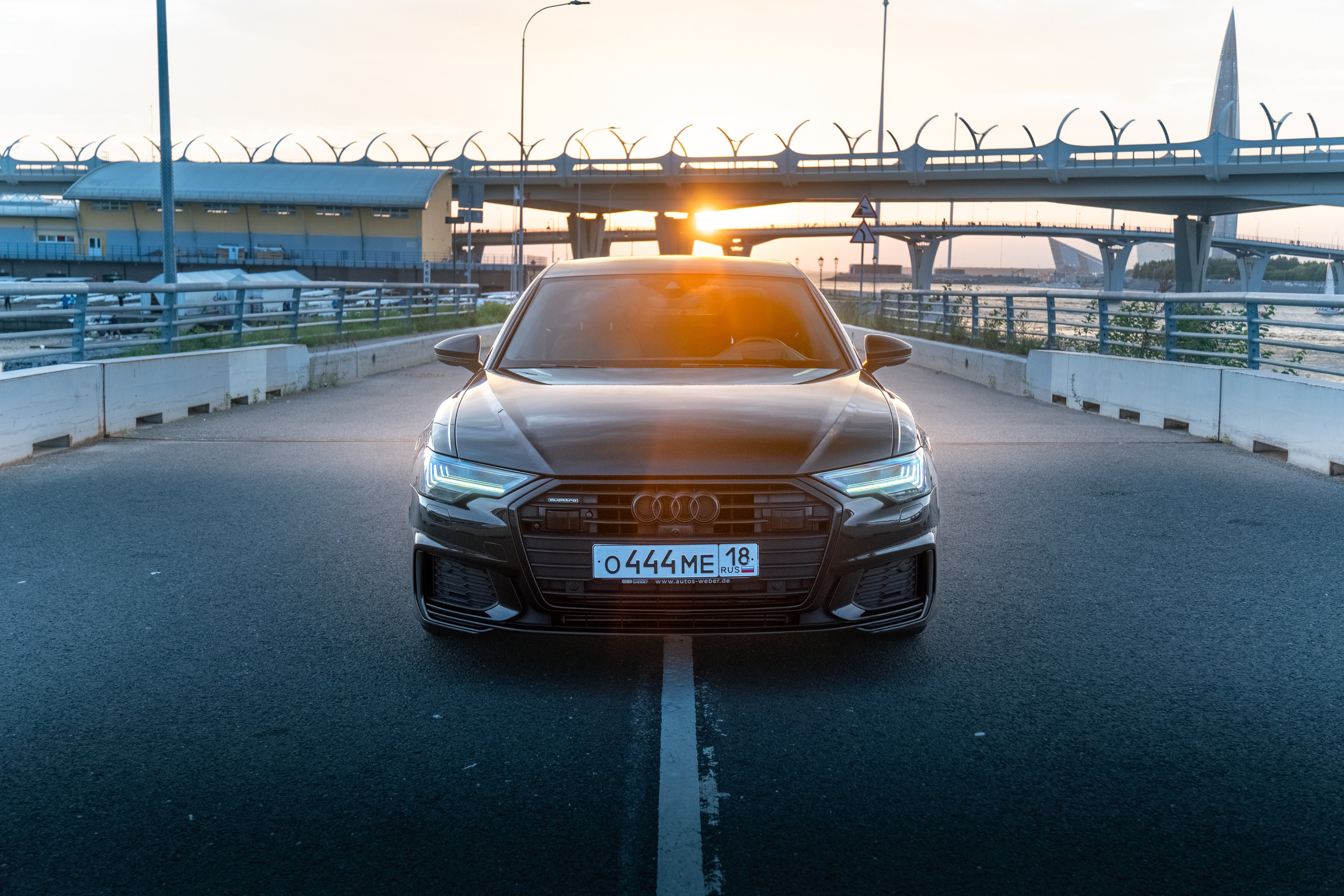 AUDI A6. Автомобильный фотограф Алексей Хезеков