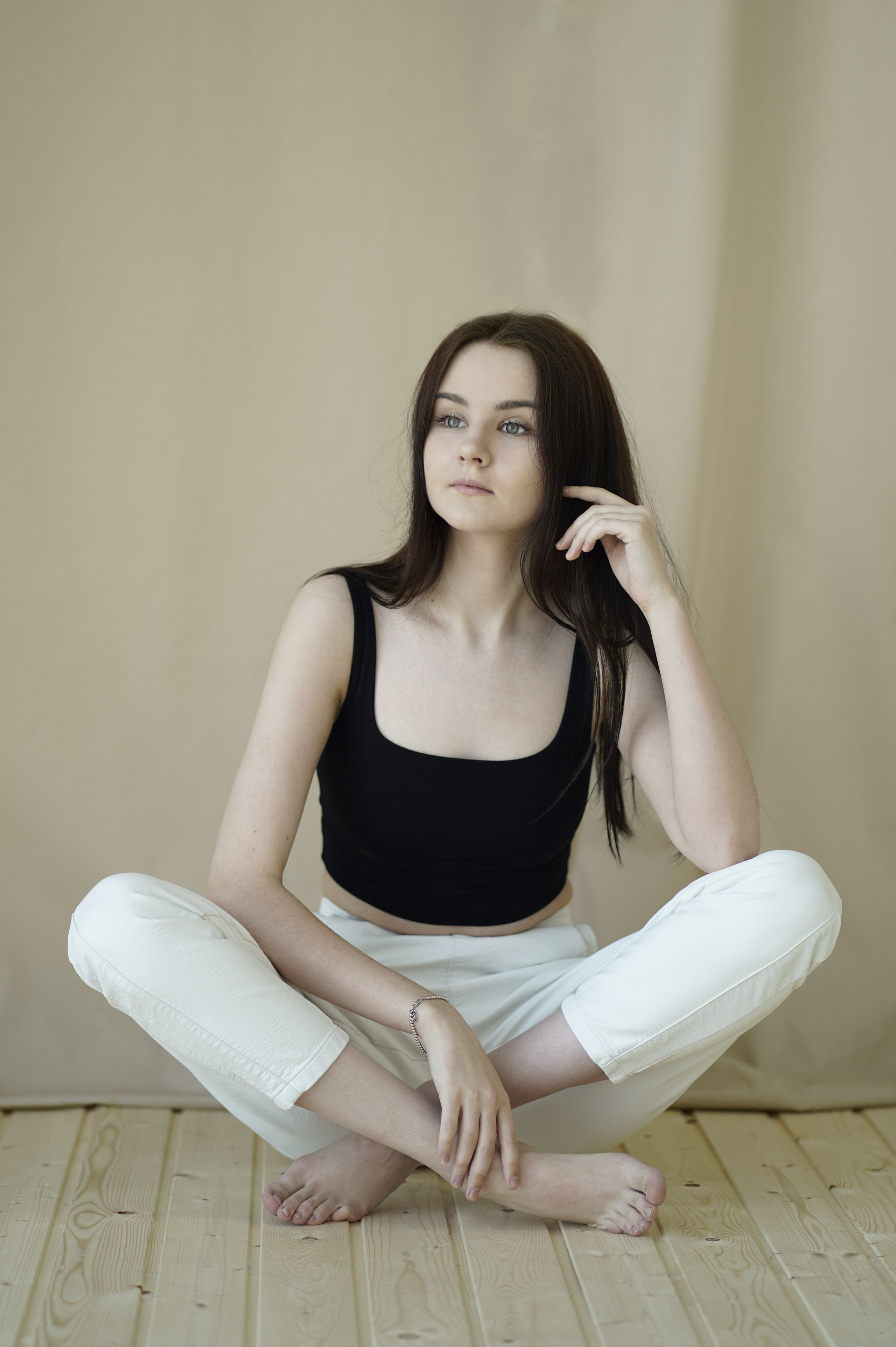 Фотосъемка девушки в фотостудии в Казани