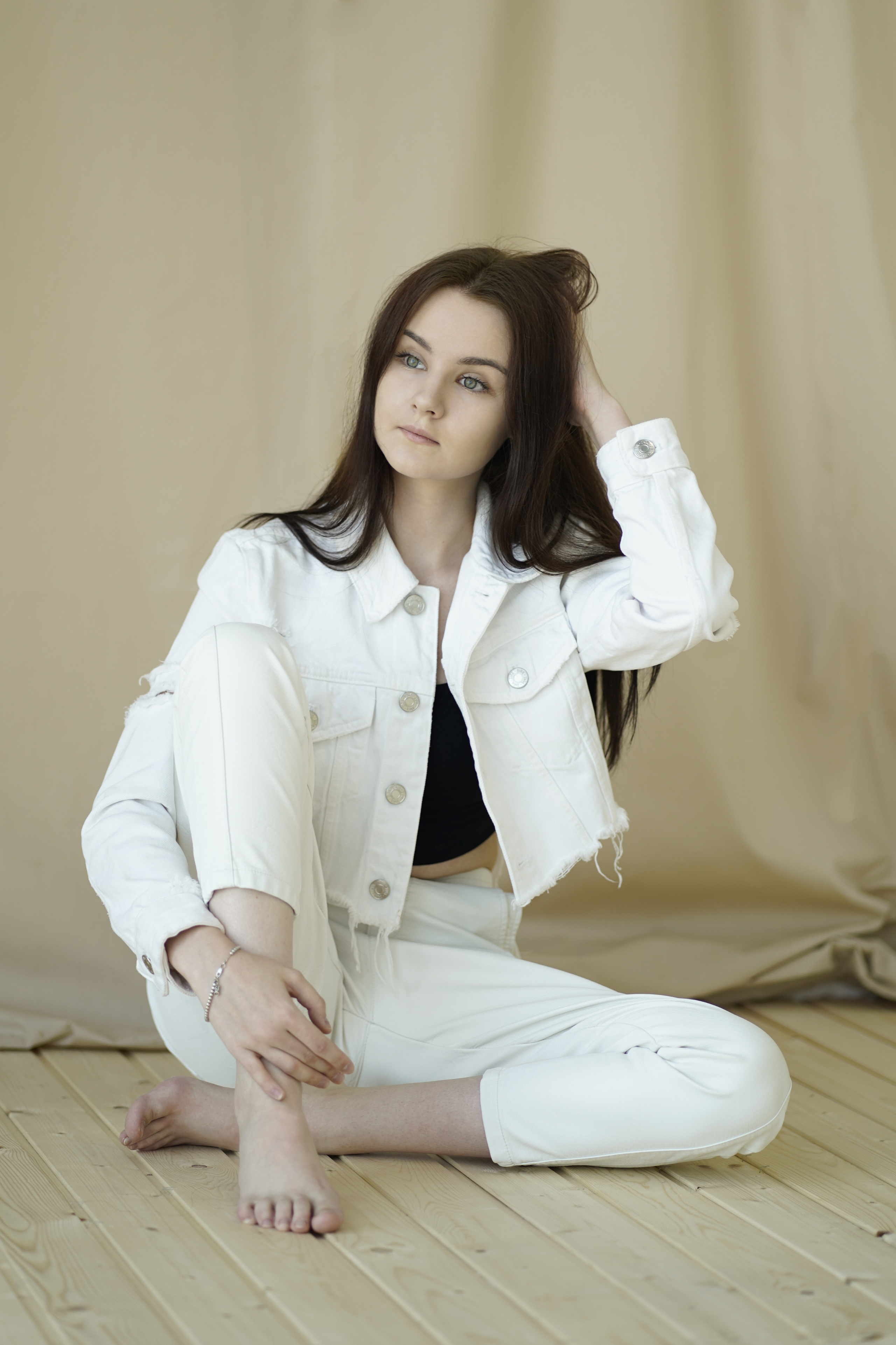 Фотосъемка девушки в фотостудии в Казани