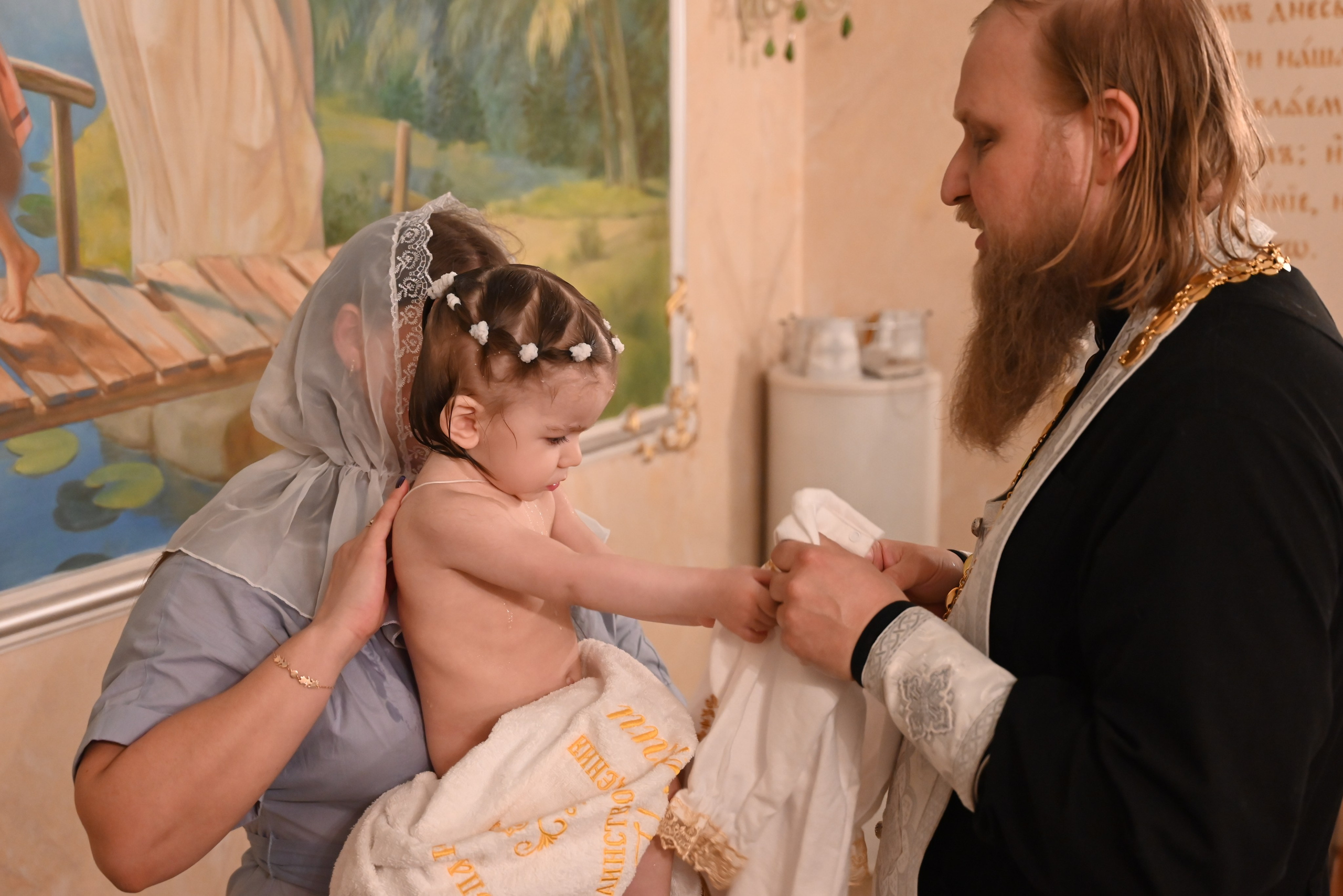 Крещение 7 мая. Семейный и детский фотограф Москва