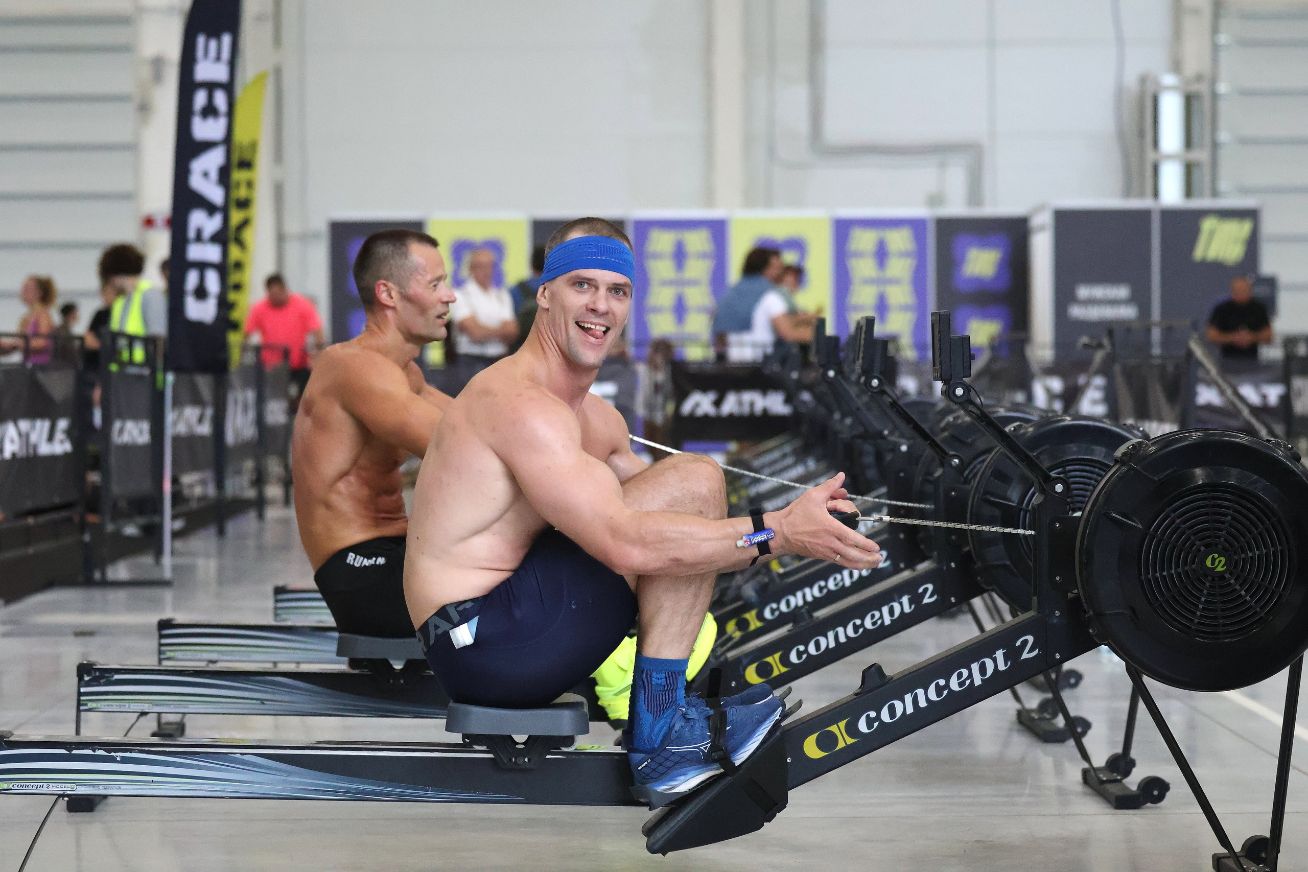 Кроссфит гонка CRACE Крейс. Гребя