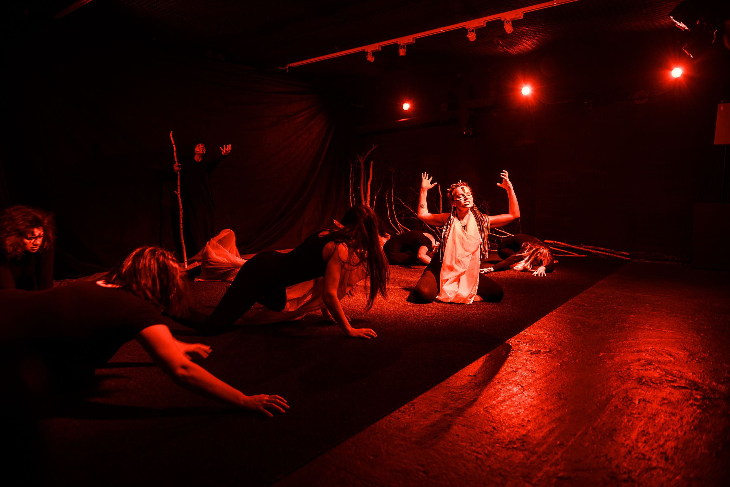 Пластический спектакль La Loba в Челябинском историческом музее. Свадебный и просто хороший фотограф в Челябинске