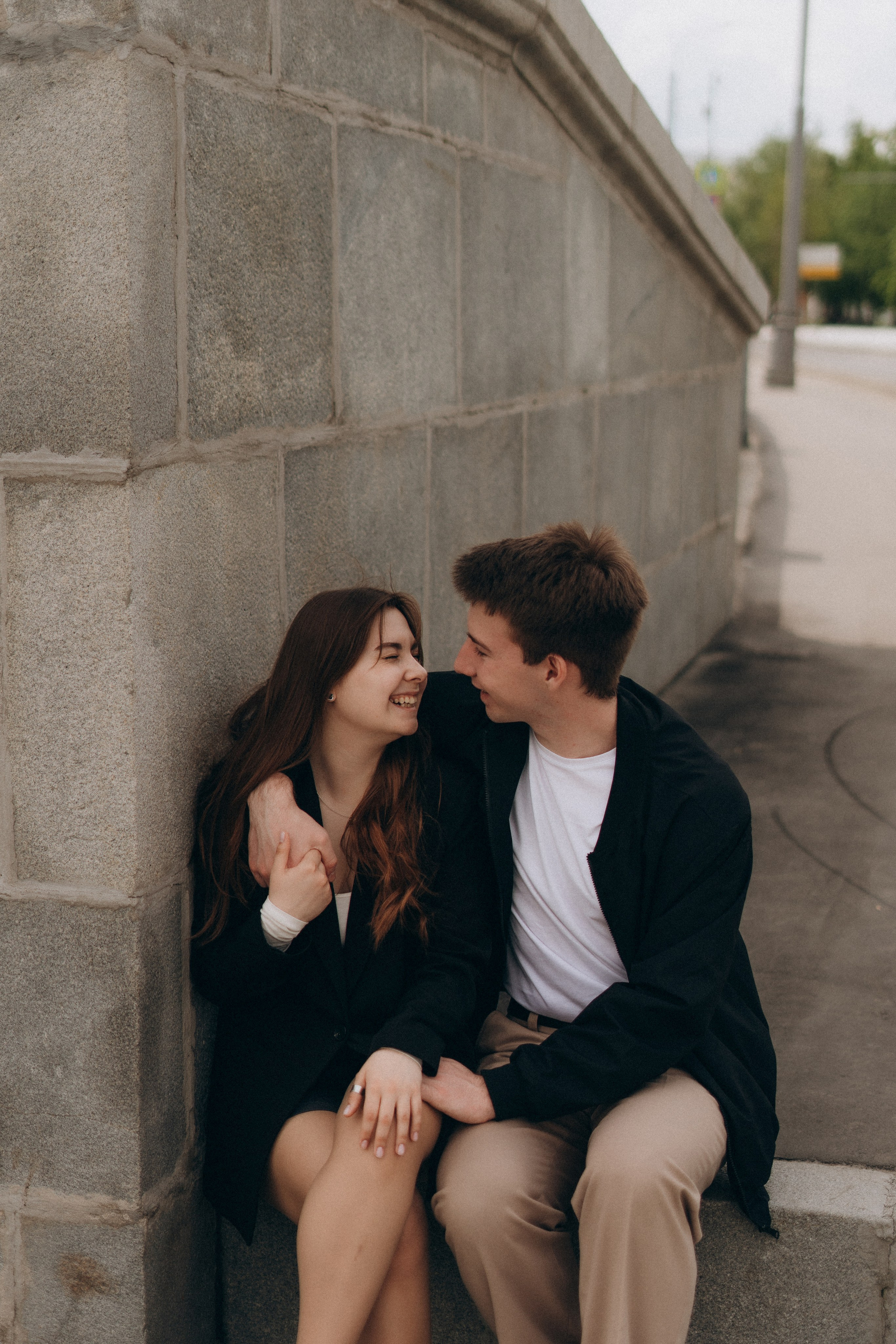 Юля и Даня | Прогулка по улицам Москвы. Фотограф Москва Виктория-Антуанетта