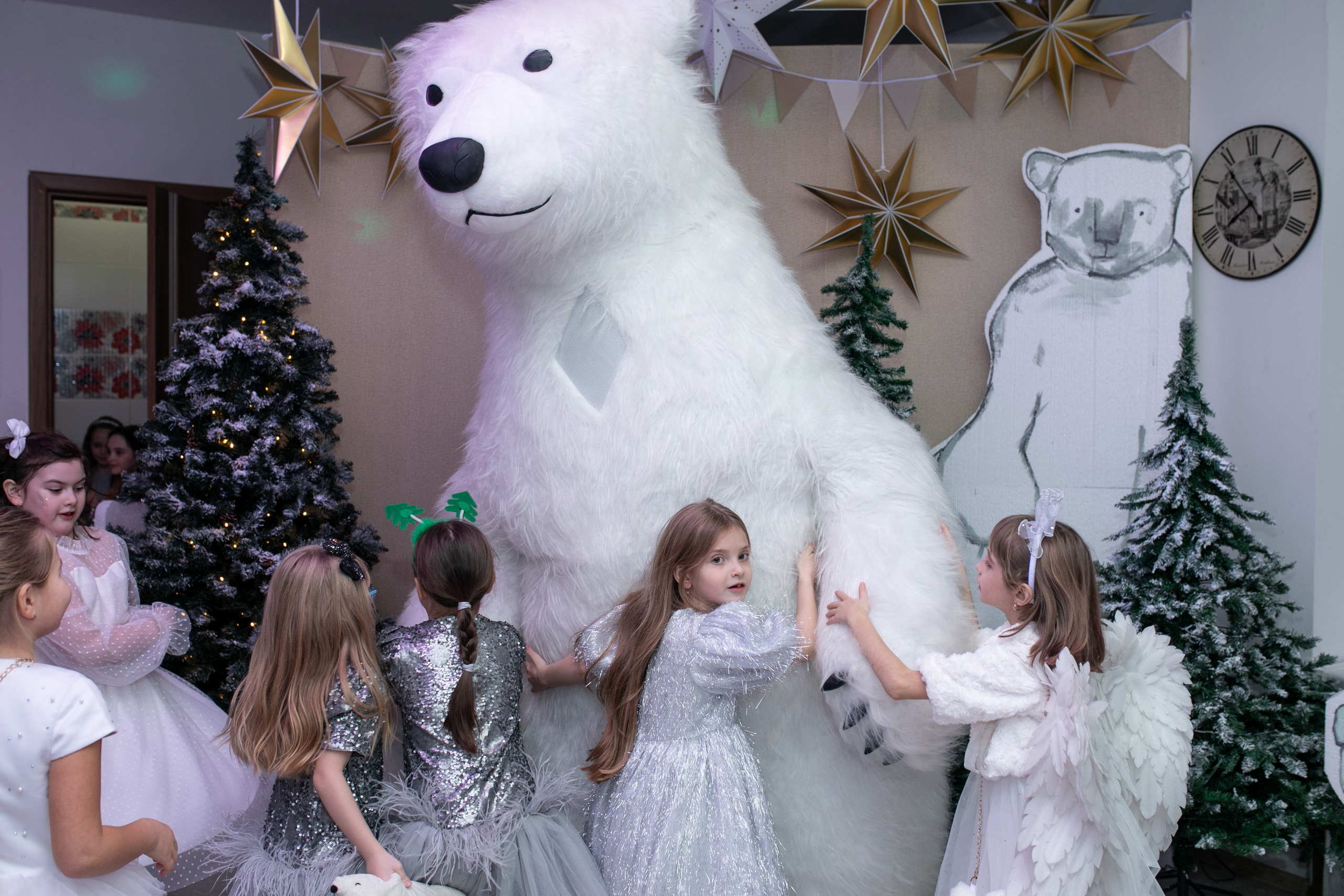 Новогодний утренник в «Бэмби». Фотограф в Новосибирске Ася Зверева