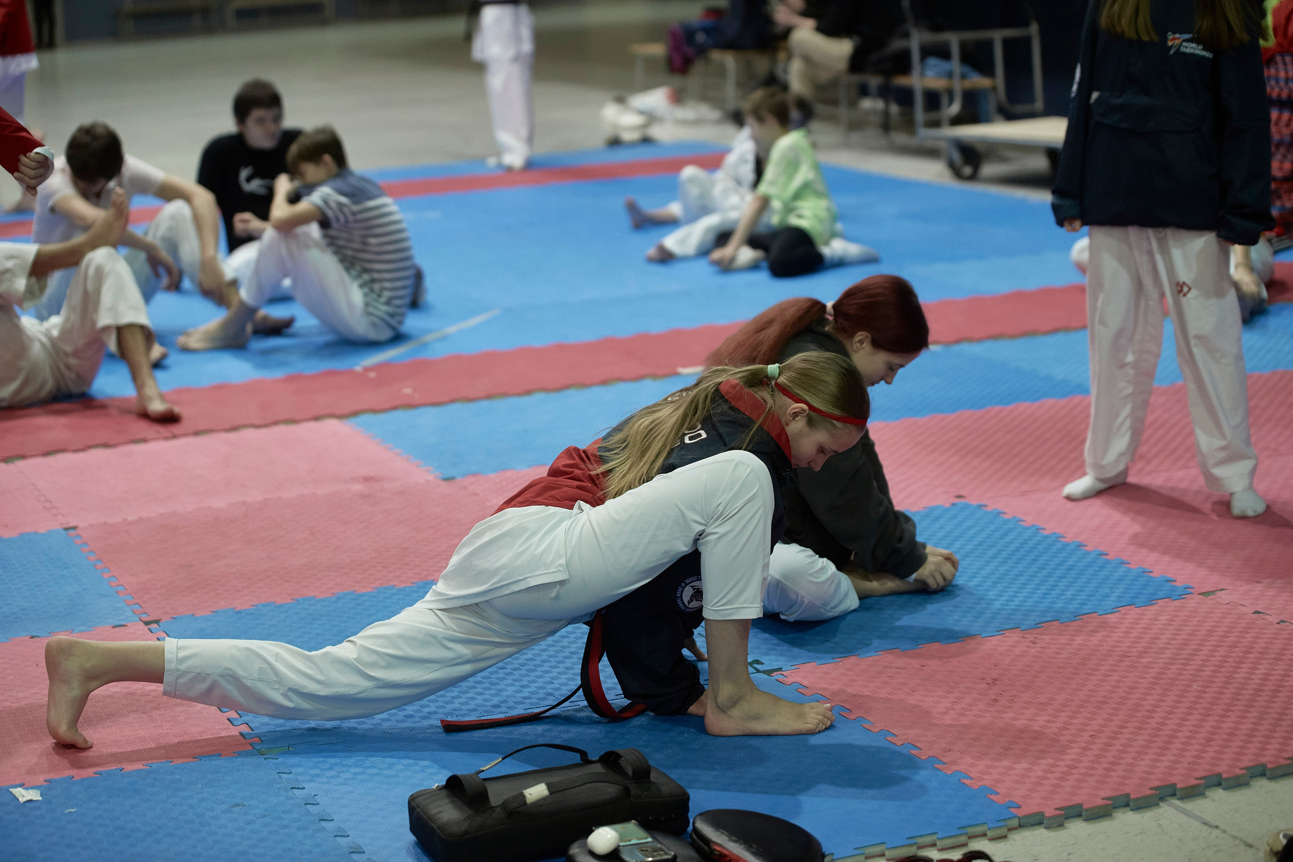 Taekwondo kids. Фотограф Наталья Леонова