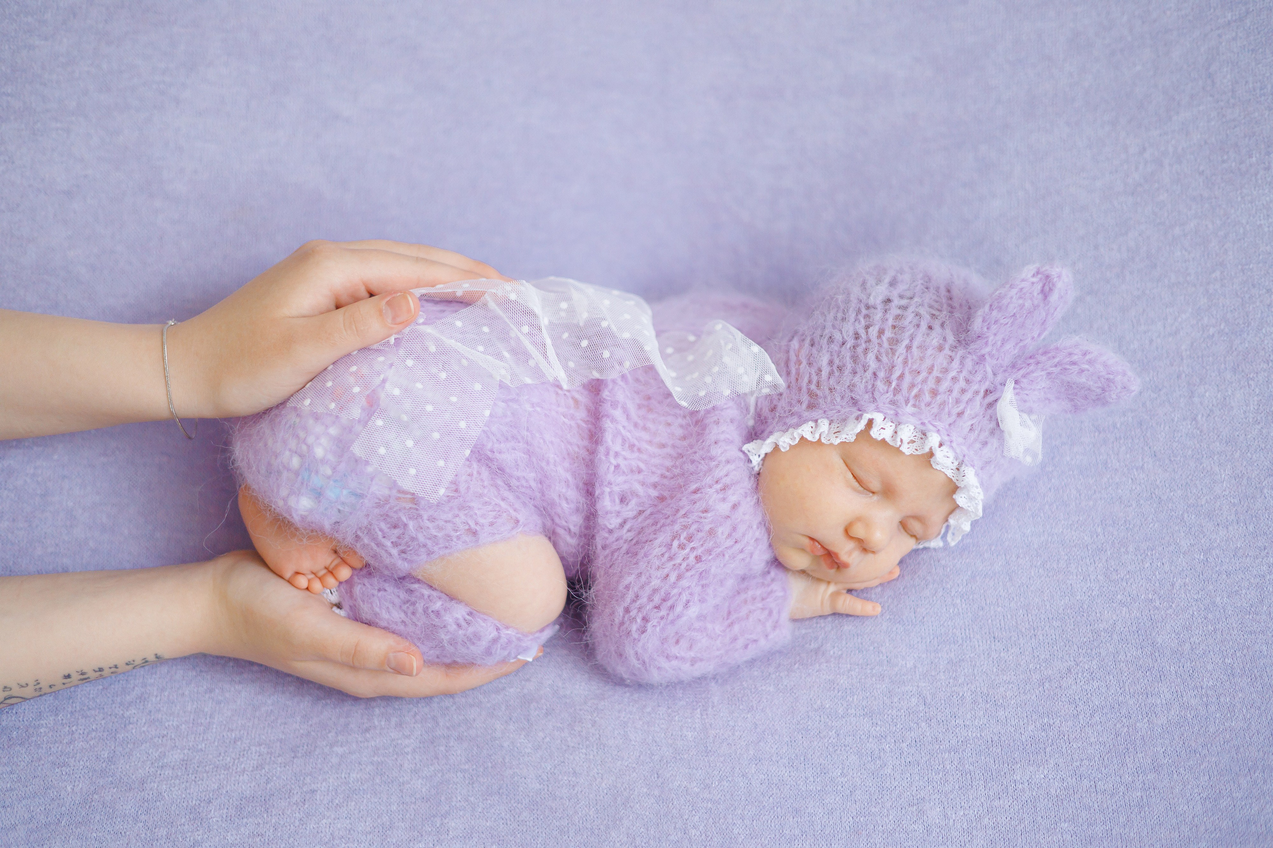 Аделина, 1 месяц 9 дней. Фотограф новорождённых в Йошкар-Оле Ильмира Сидоркина