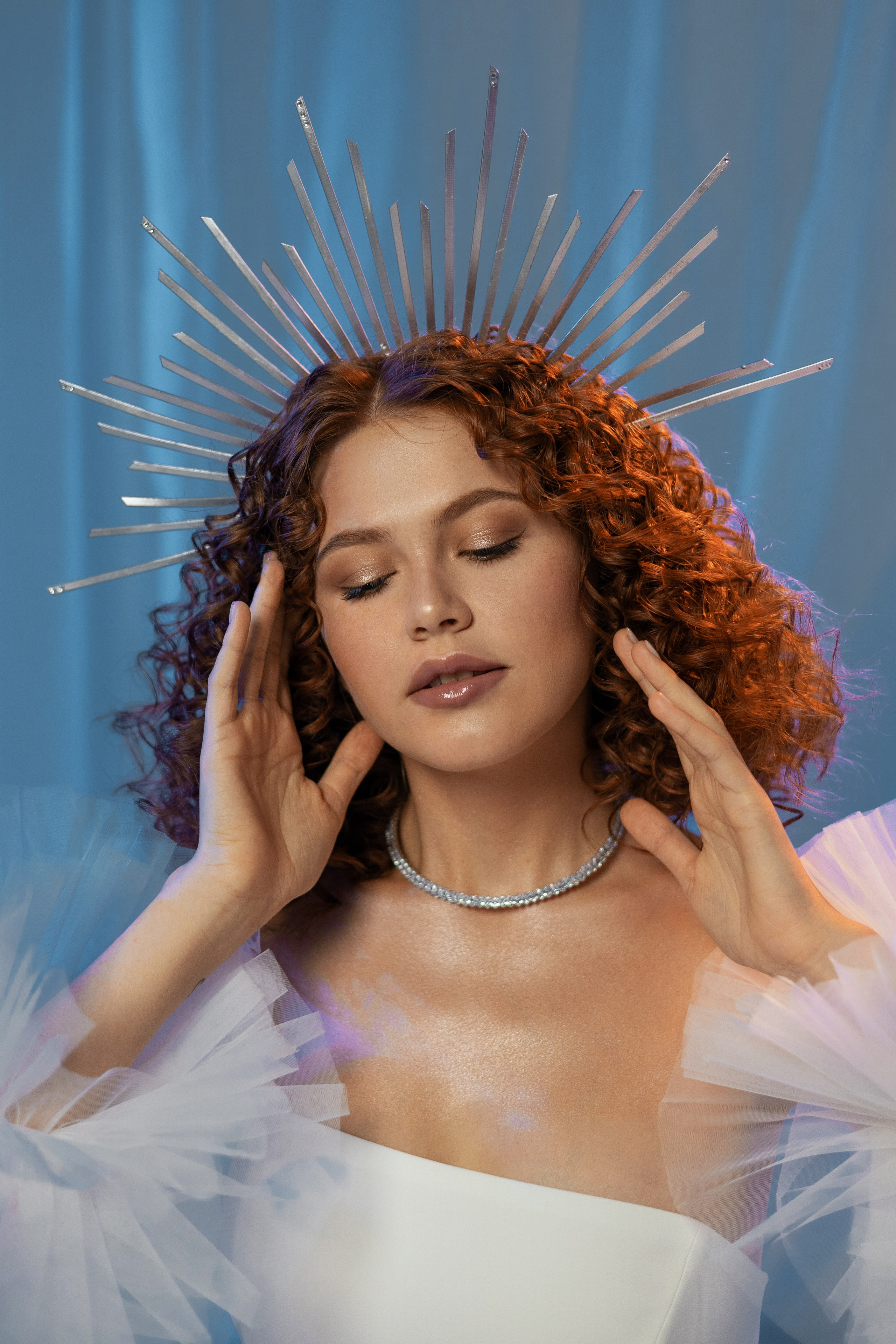 В студии. Асель Мурзина фотограф Казань