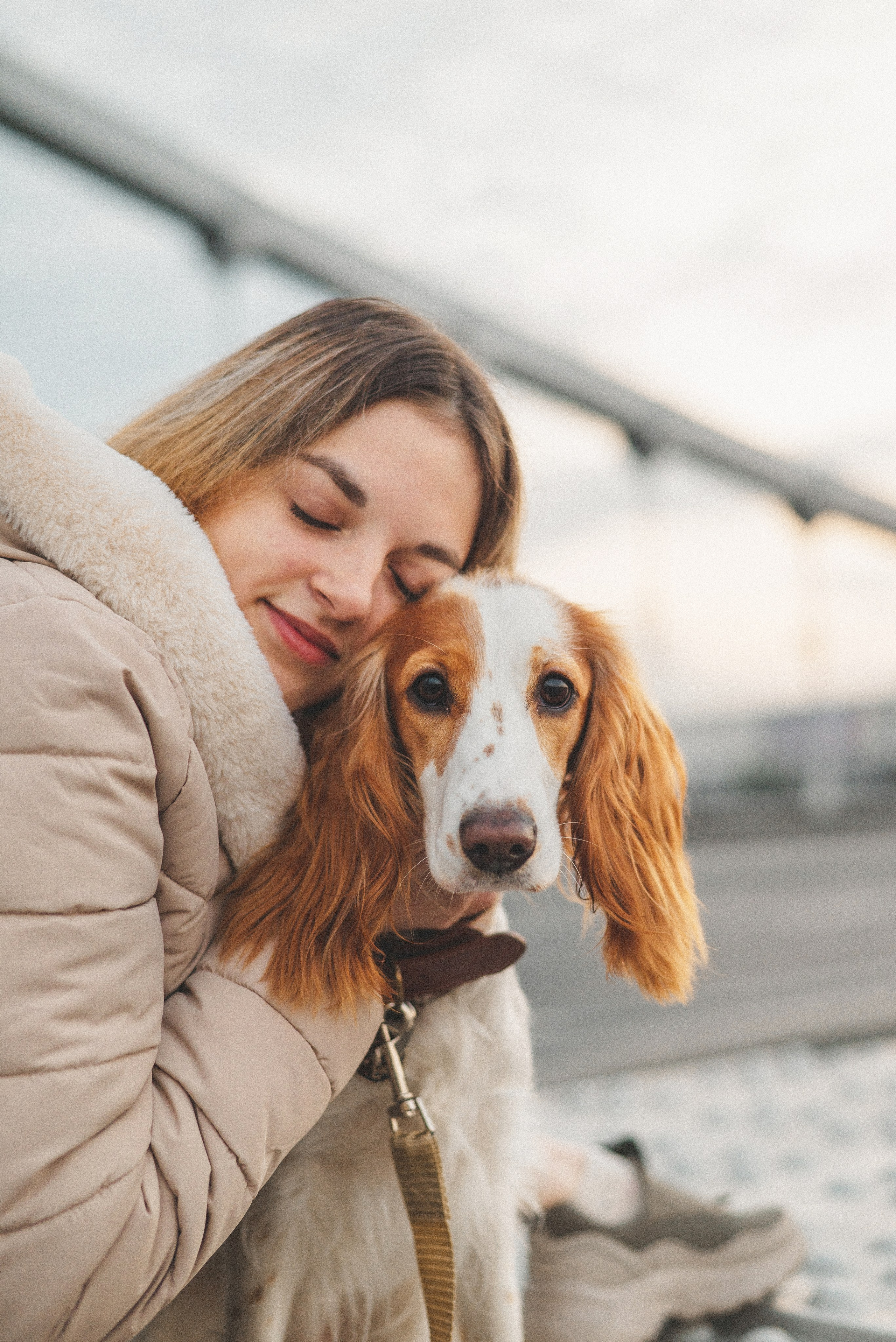 Маша и Вега. Фотограф-анималист Богданова Полина