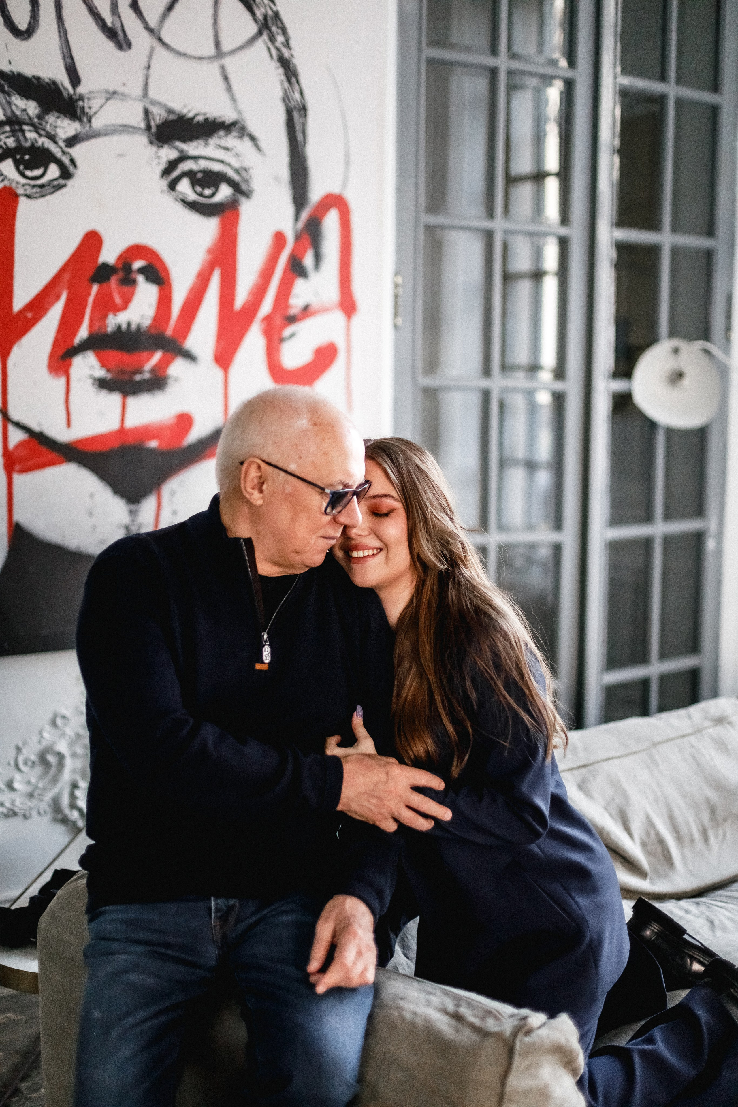 Виолетта и родители. Фотограф в Москве Базанова Дарья