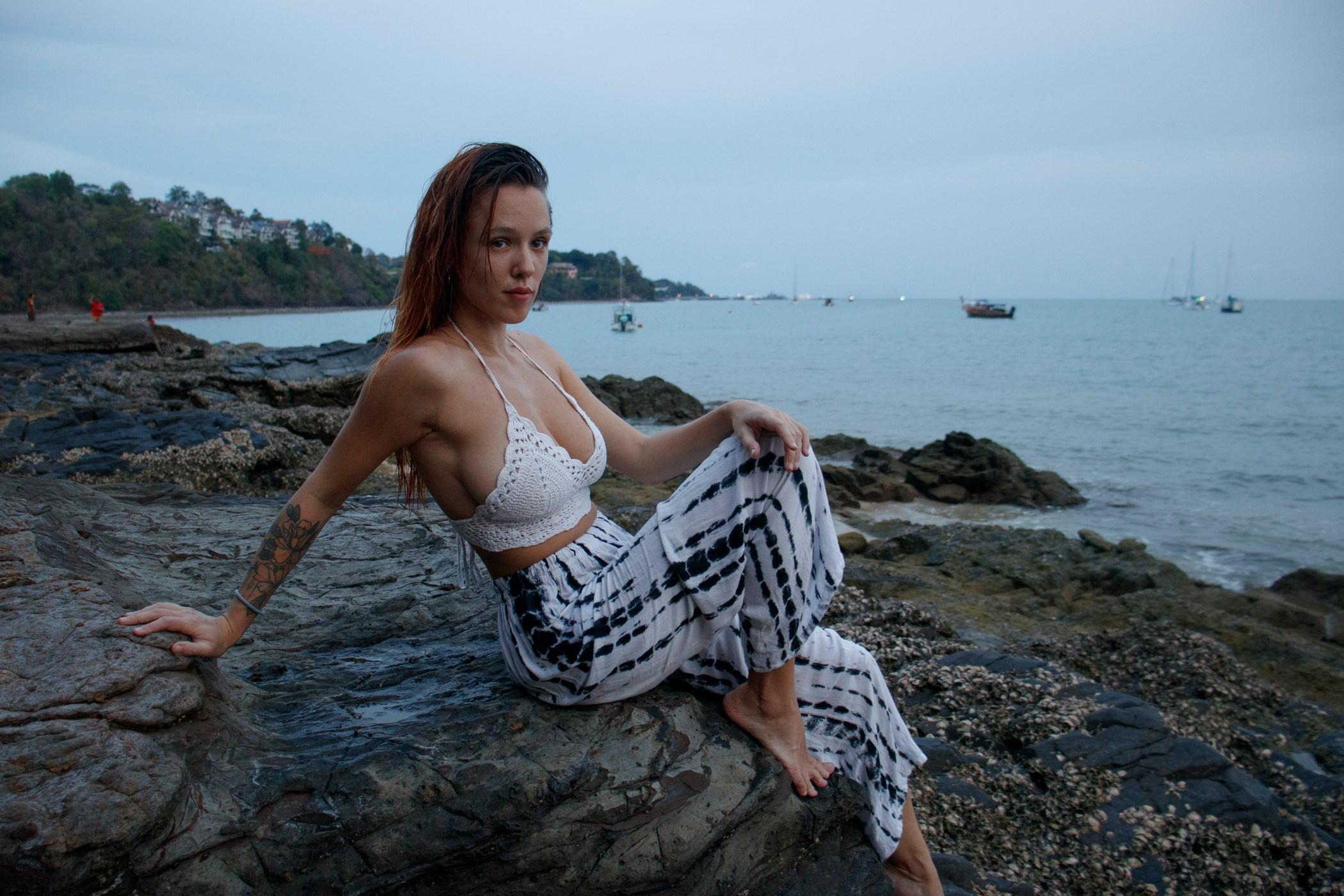 Фотосессия на берегу моря в Таиланде