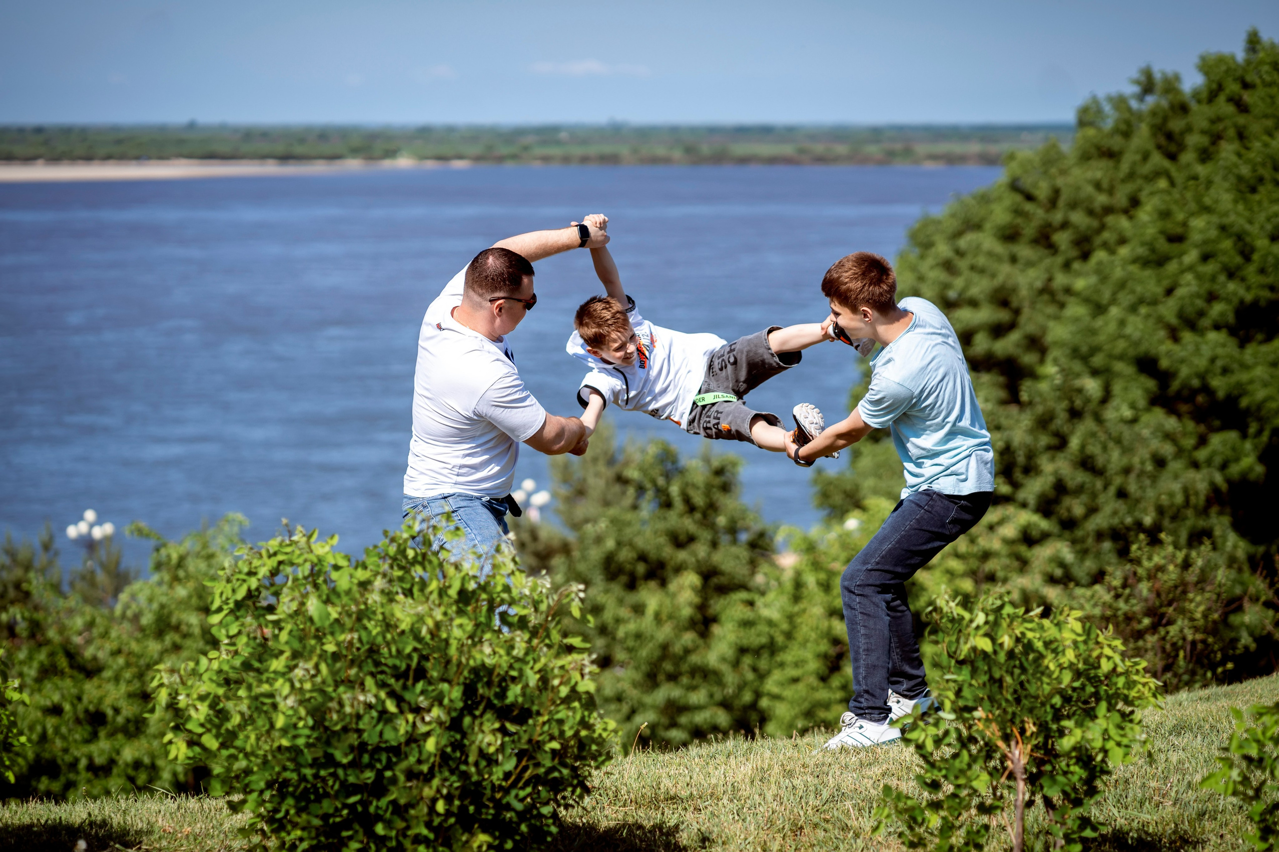 Летняя прогулка в парке. Семейный и детский фотограф в Хабаровске Анна Гриневич