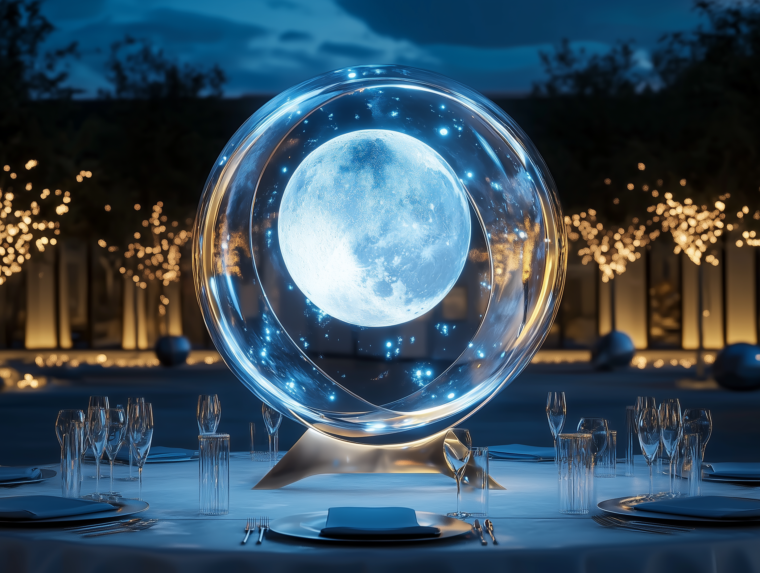 Разработка концепции декора корпоративного мероприятия в тематике «Космос» для LAZAR DECOR. Главная