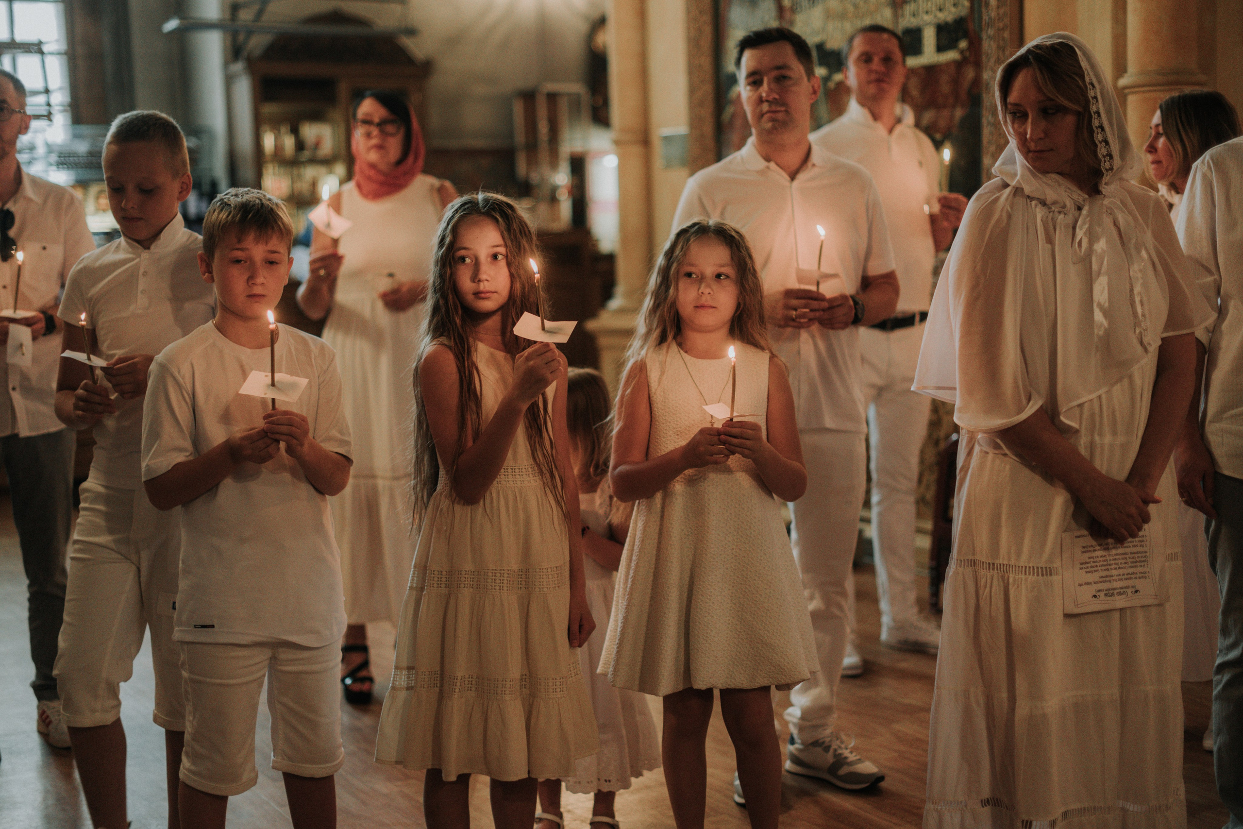 Фотосессия на крещение. Семейный фотограф в Москве Полина Ситникова