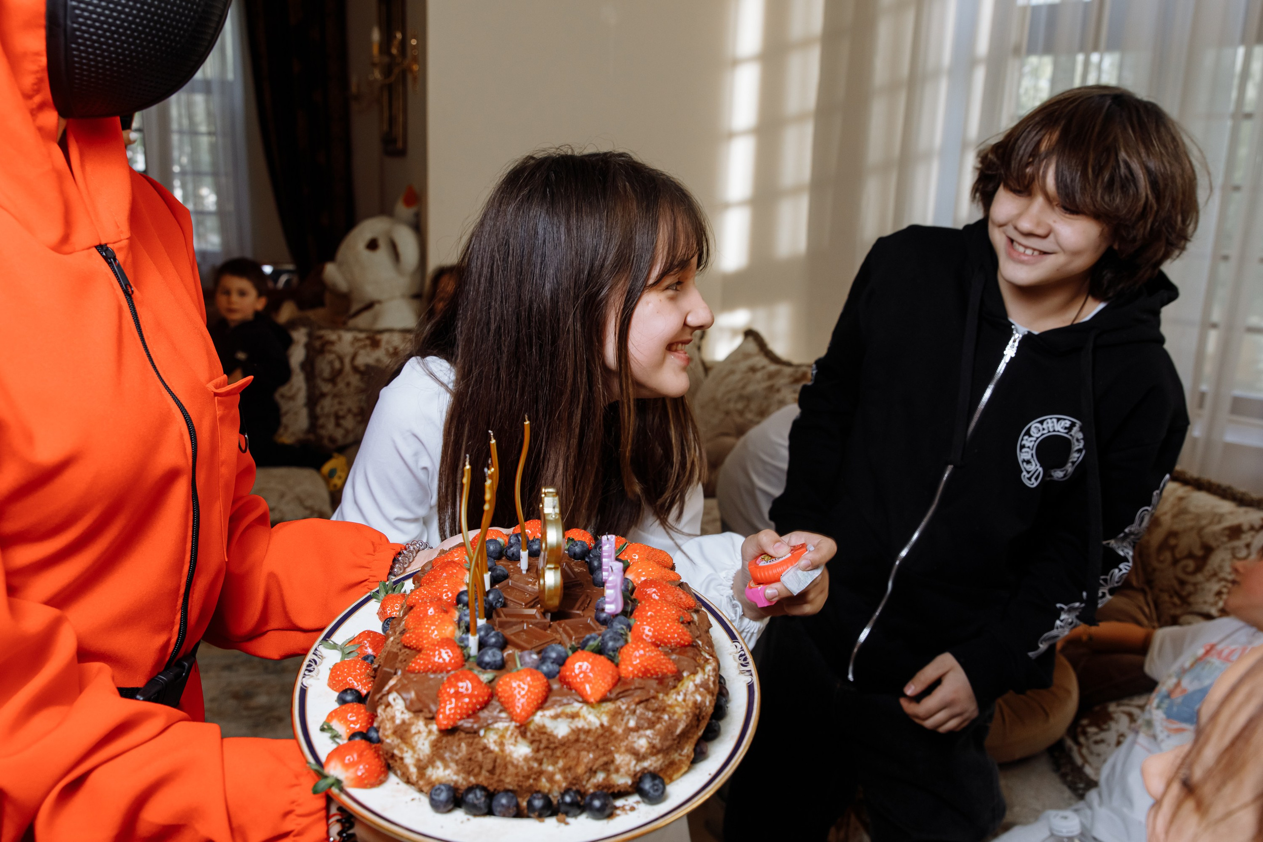 День рождение Миланьи. Главная