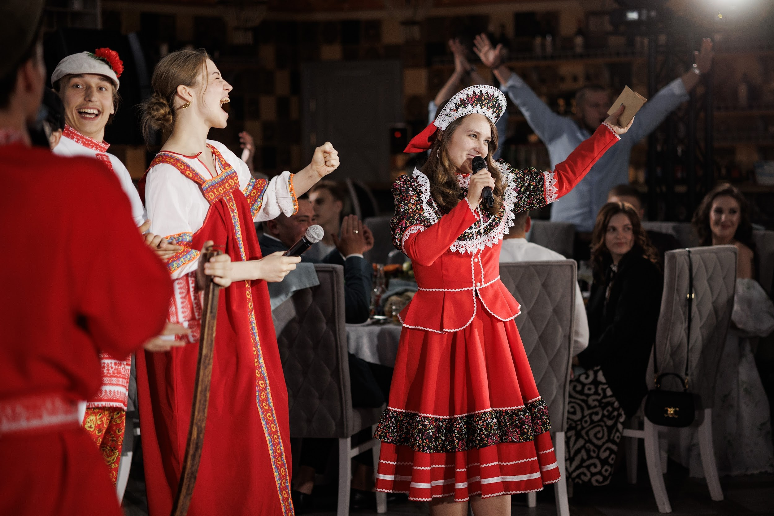 Свадьба в русском народном стиле в Ростове-на-Дону | Организатор Event-агентство «До Мурашек». Свадебное и event агентство До Мурашек Ростов-на-Дону