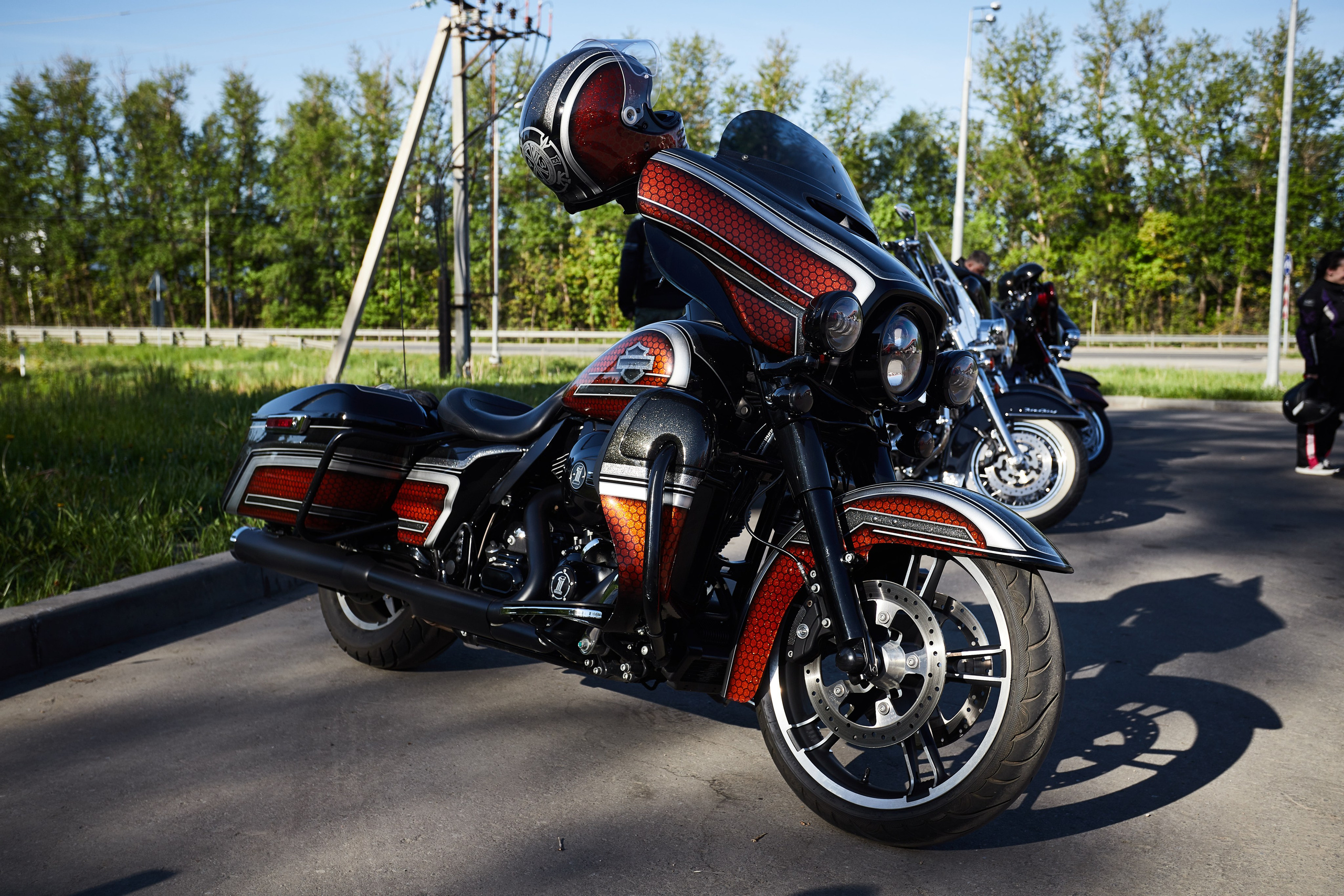 Harley Davidson Club Russia открытие мотосезона. Репортажный Фотограф