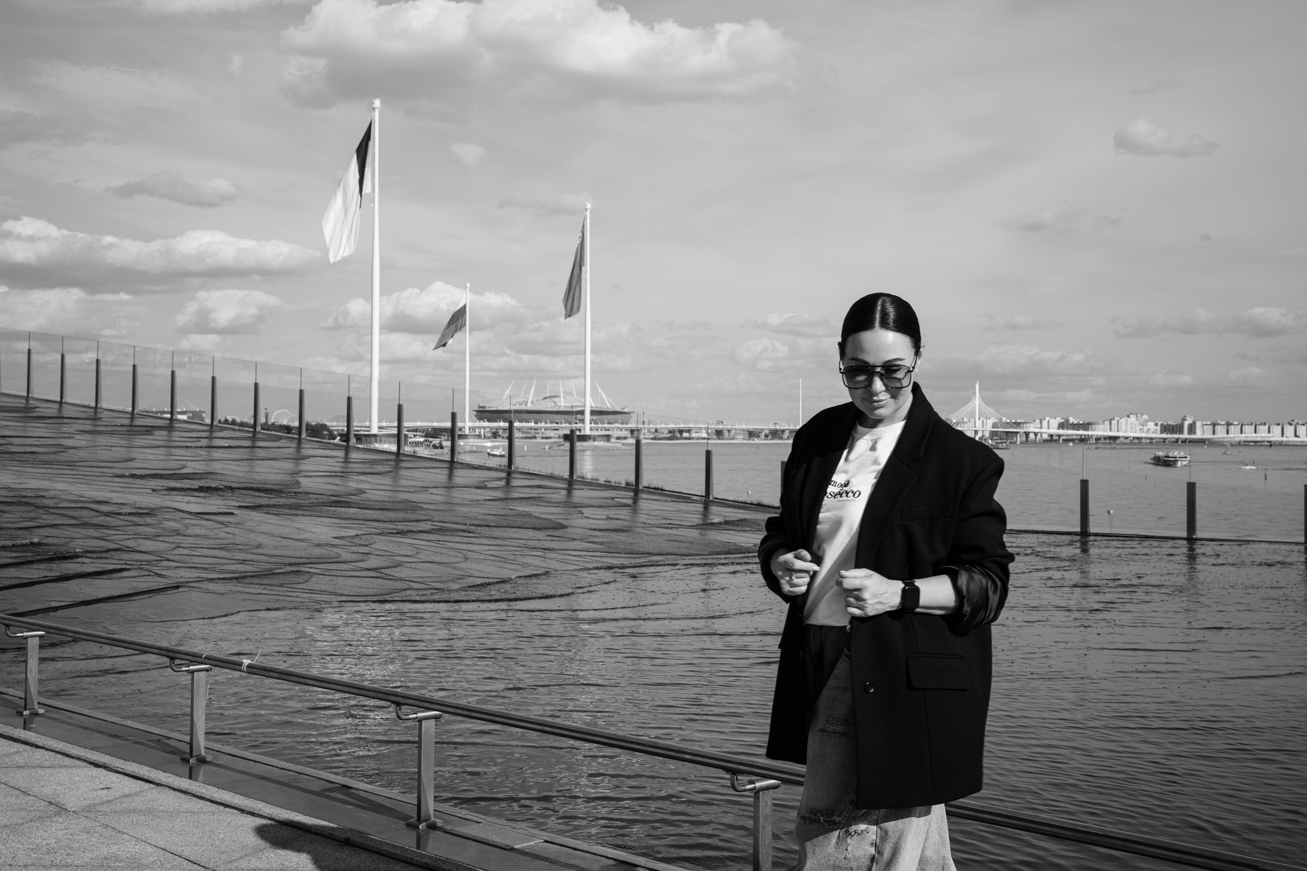 Елена. Лахта центр. Портретный фотограф в Санкт-Петербурге Дмитриева Наталия