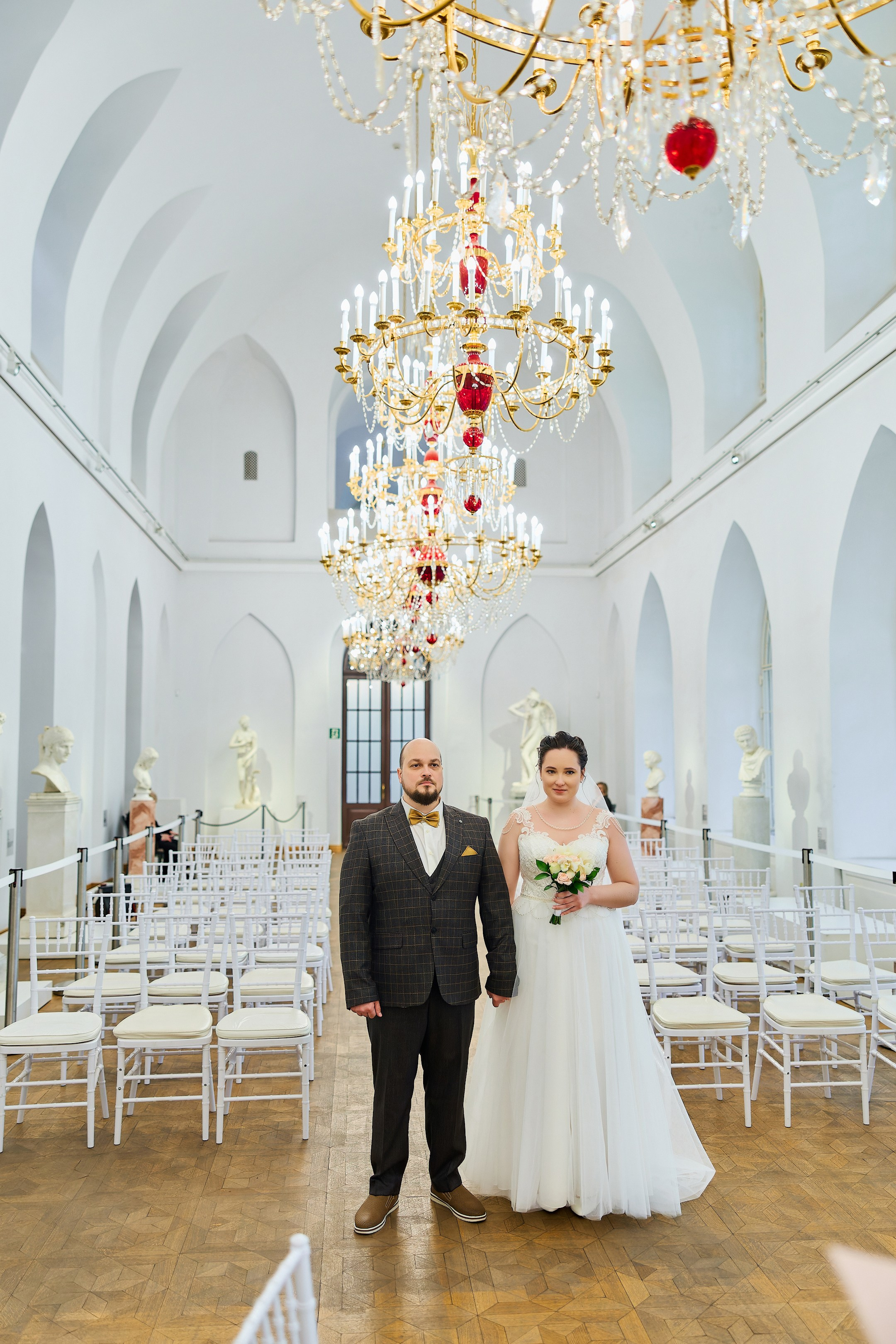 Свадебная фотосессия в Царицыно. Свадебный фотограф Сергей Колбинский