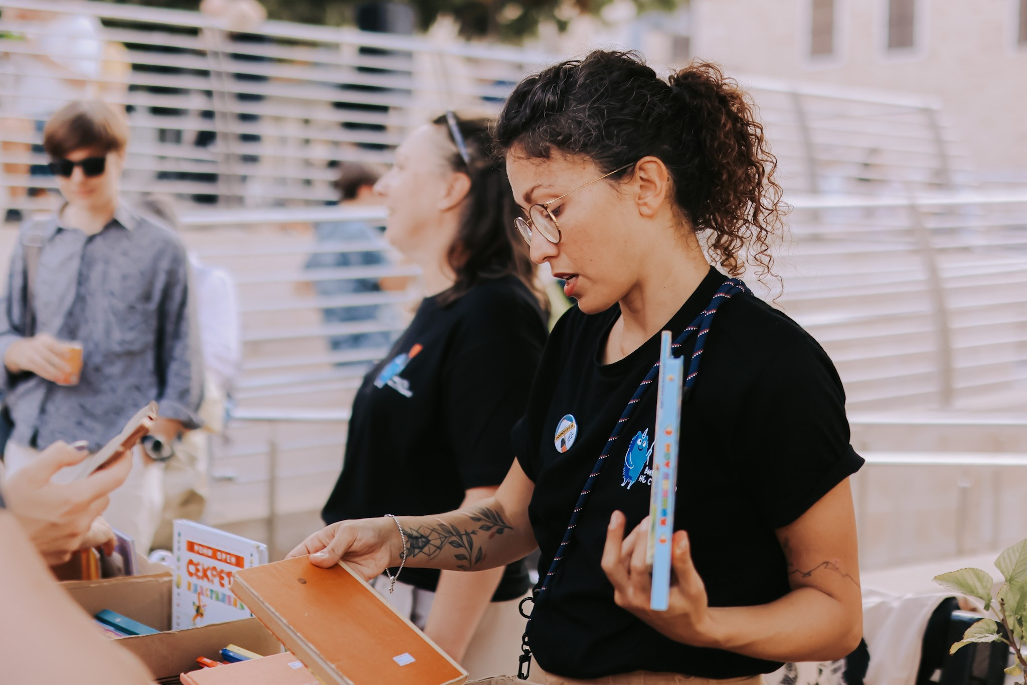 Charity Book Festival «Фонарь» for Chance4life, Tel Aviv | October 2025. Photographer in Israel Alice Milchin