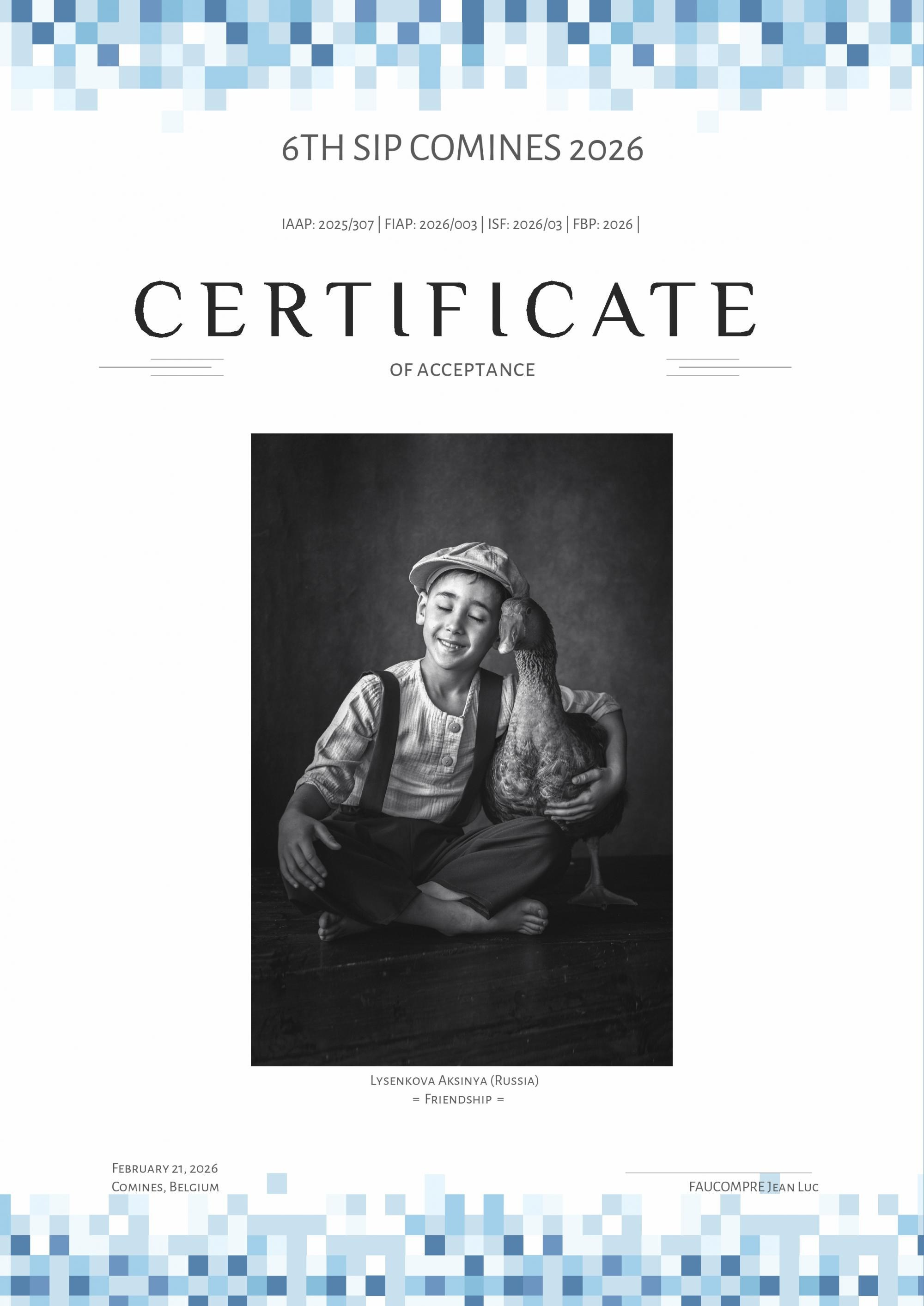 Дипломы. Детский, семейный фотограф в Ижевске и Москве Аксинья Лысенкова ADEN