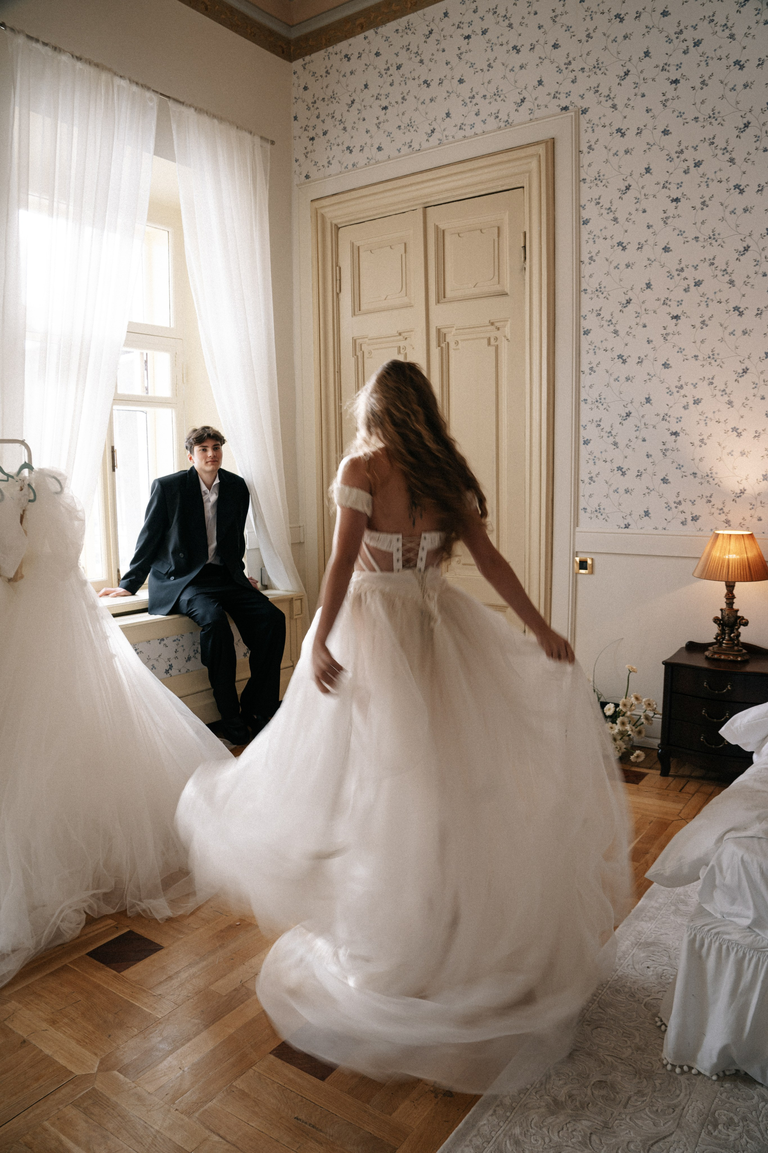 Свадебная вечеринка в особняке Леман