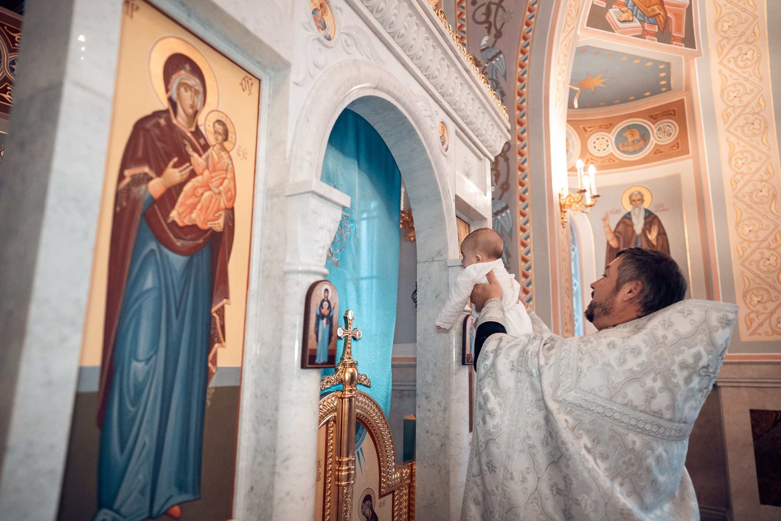 Крещение в Александро-Невском соборе Симферополь. Церковный фотограф Севастополь