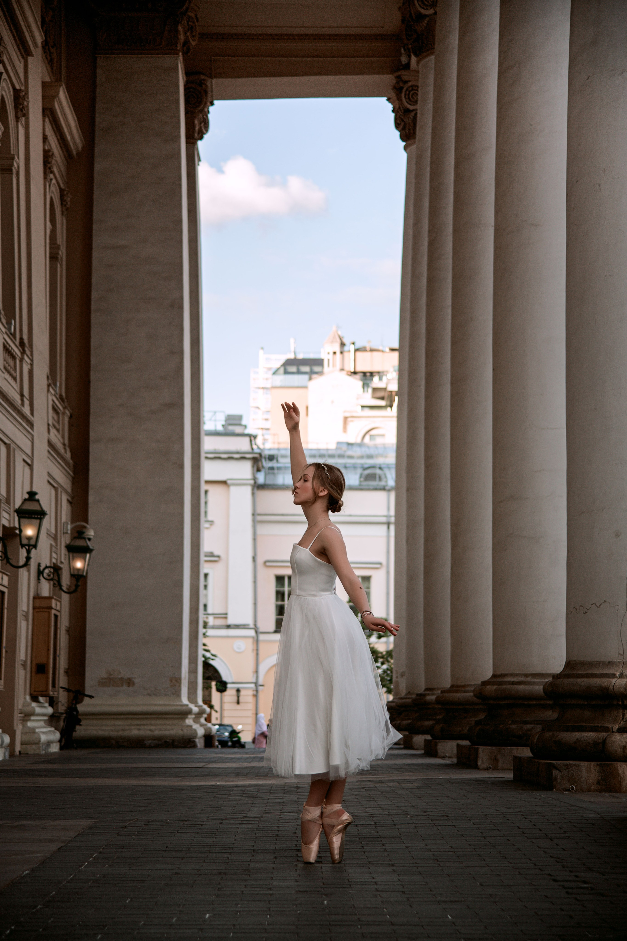 Прогулка балерины. Семейный и детский фотограф в Москве Ольга Кривенцова
