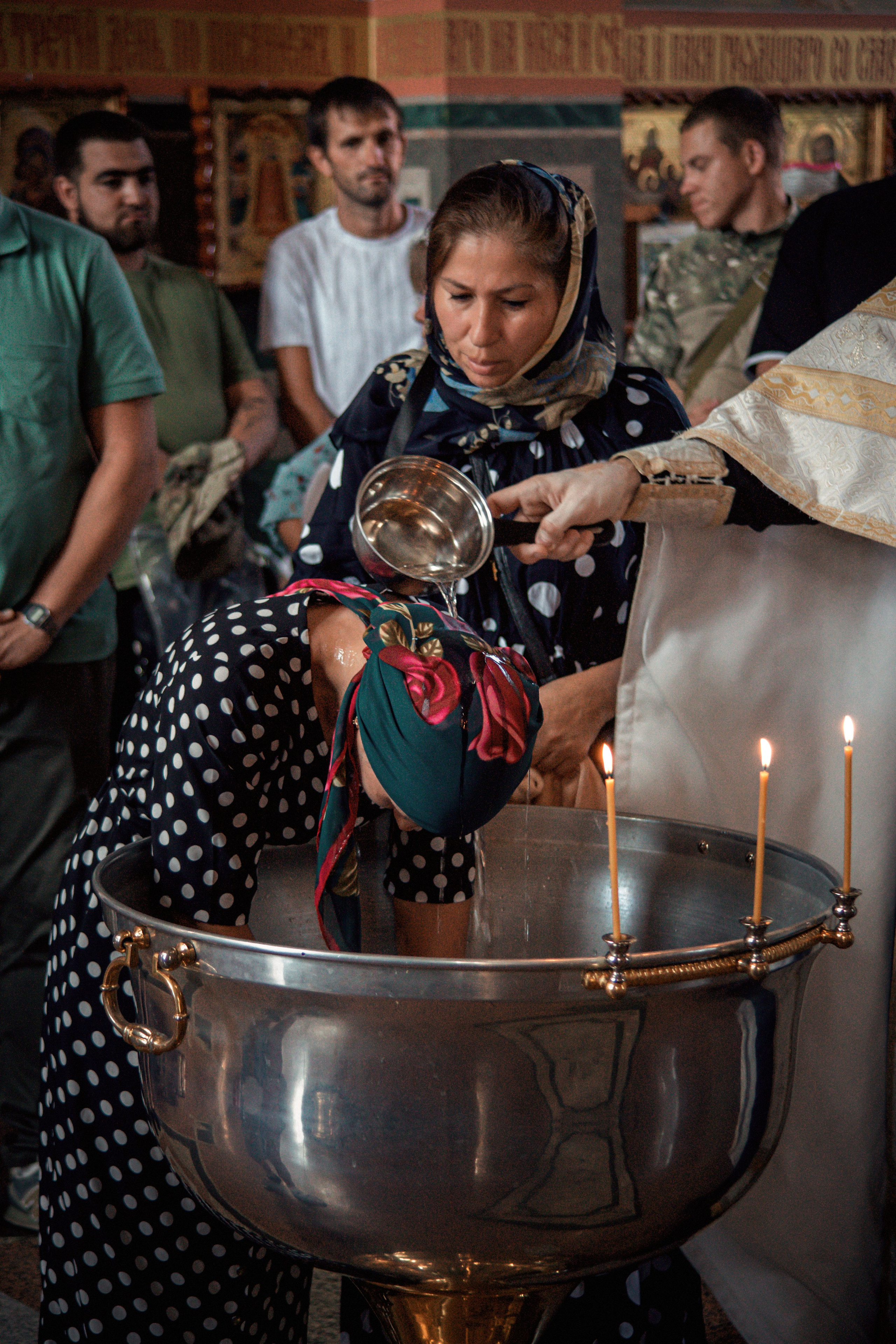 Общее крещение. Семейный и детский фотограф в Москве Ольга Кривенцова
